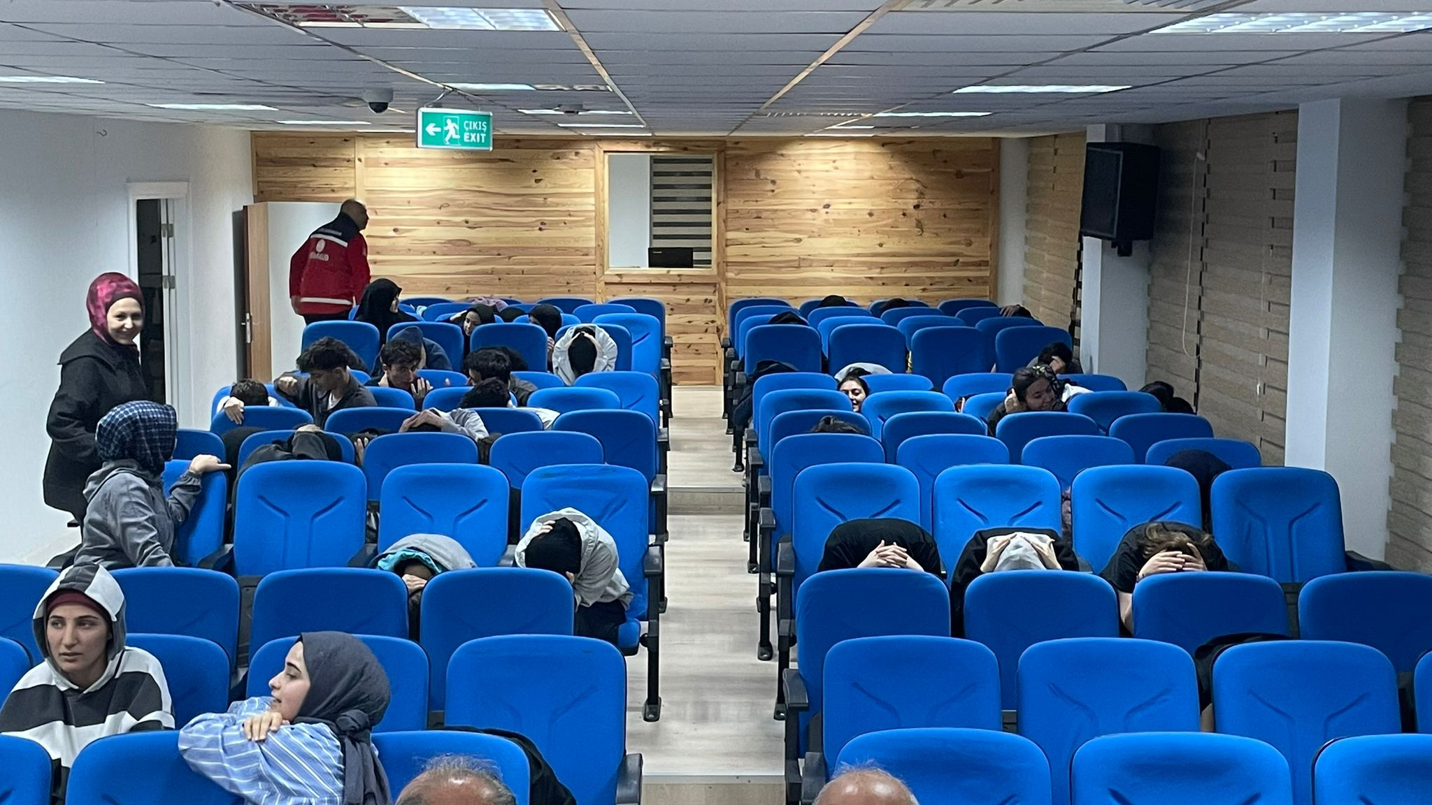 Yangın Ve Tahliye Tatbikatı Yapıldı (3)