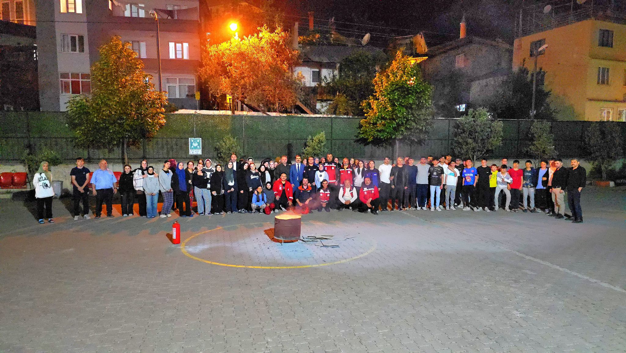 Yangın Ve Tahliye Tatbikatı Yapıldı (4)