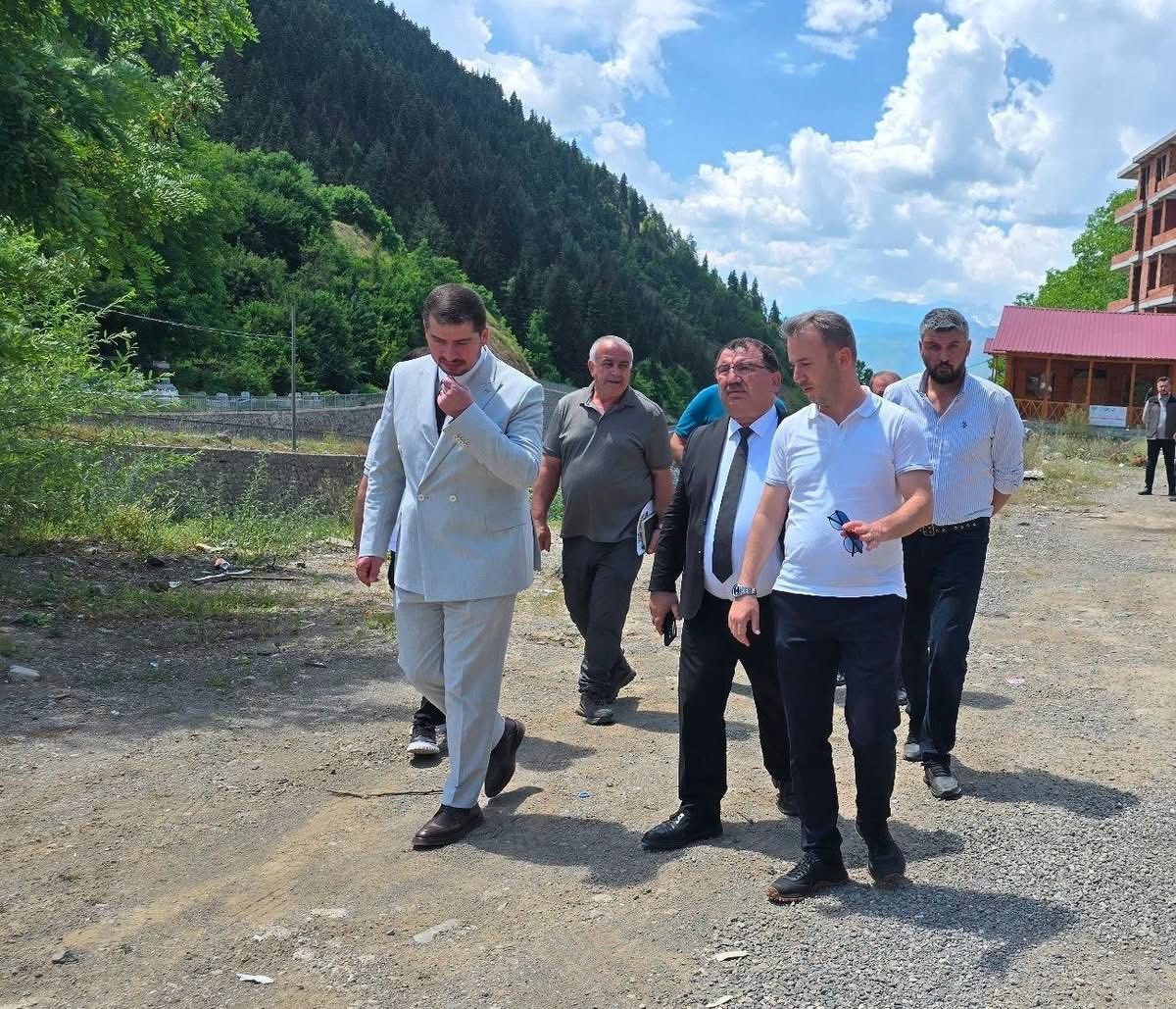 Şavşat’taki Yatırımları Yerinde İnceledi-2