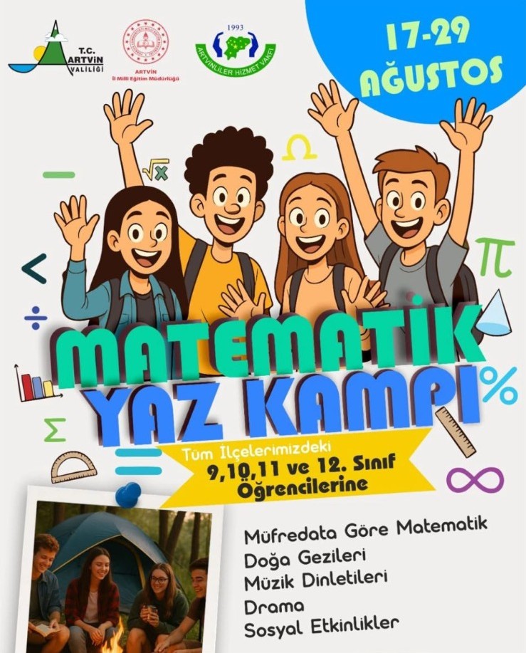Artvin’de Matematik Yaz Kampı Düzenleniyor-2