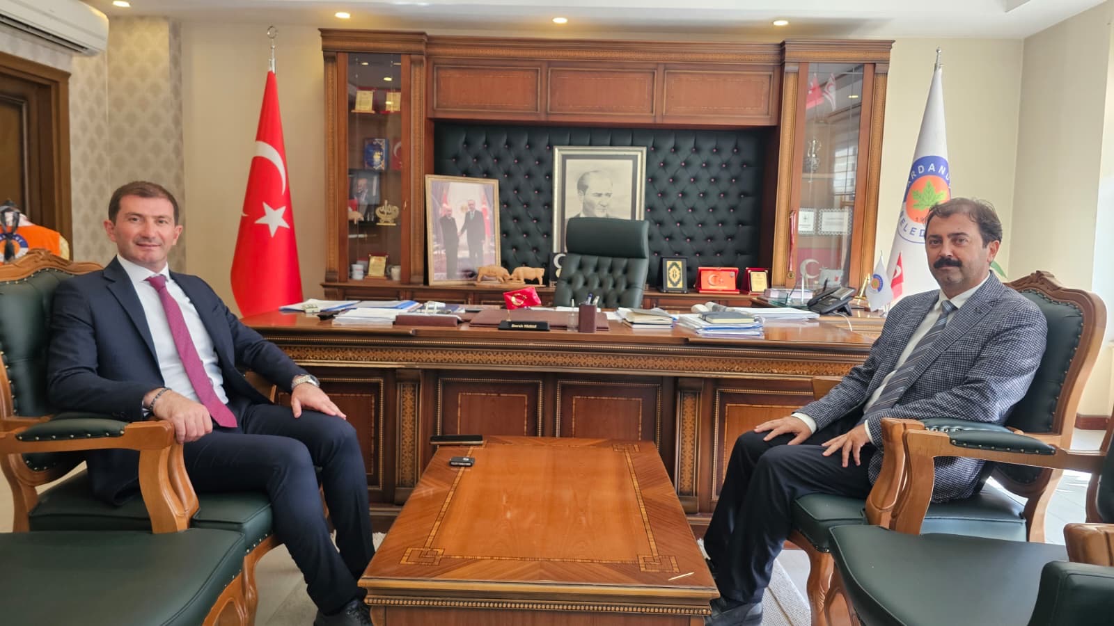 İl Sağlık Müdürü Arslan’dan Başkan Yılmaz’a Ziyaret