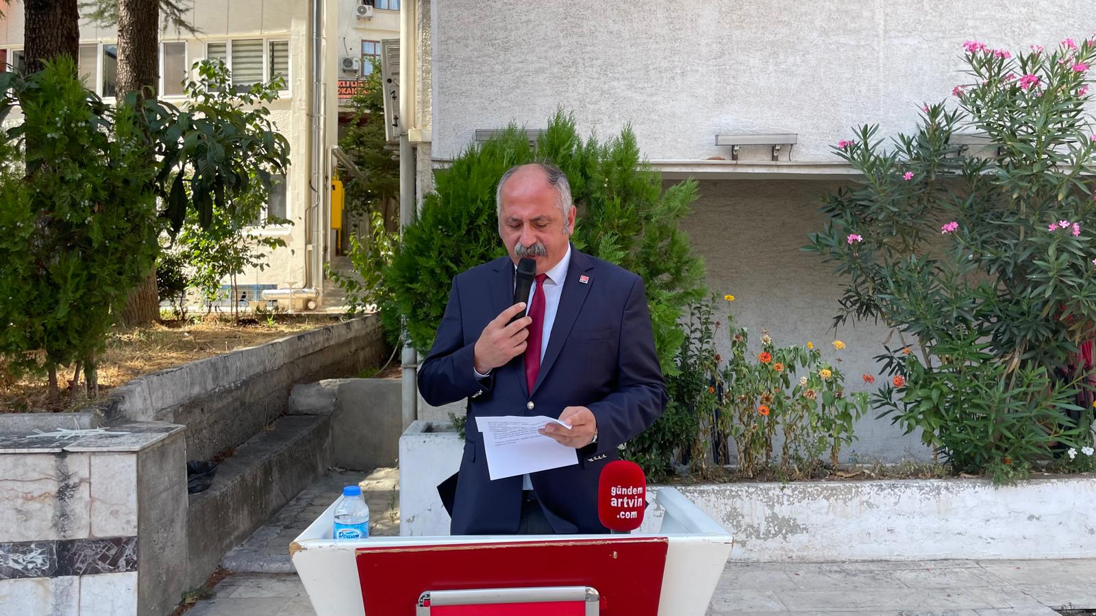 CHP Artvin’den 30 Ağustos Kutlaması