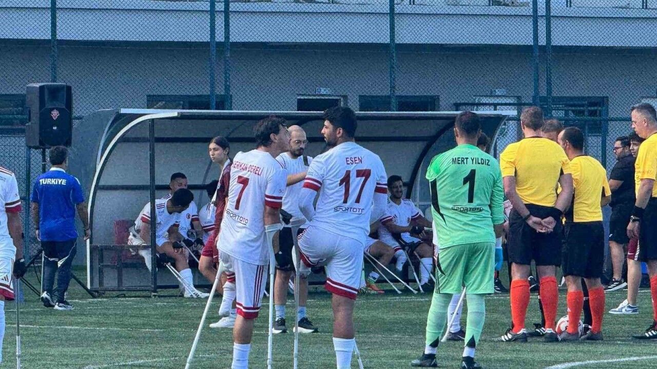 Ampute Futbol Milli Takımı, Polonya’ya 4-2 mağlup oldu