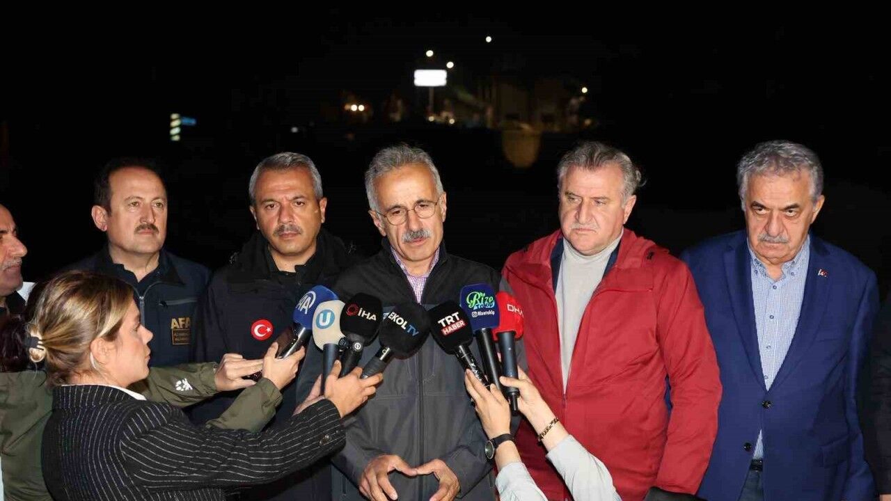 Bakan Uraloğlu: "Yağmur devam ediyor, alınması gereken önlemleri aldık"