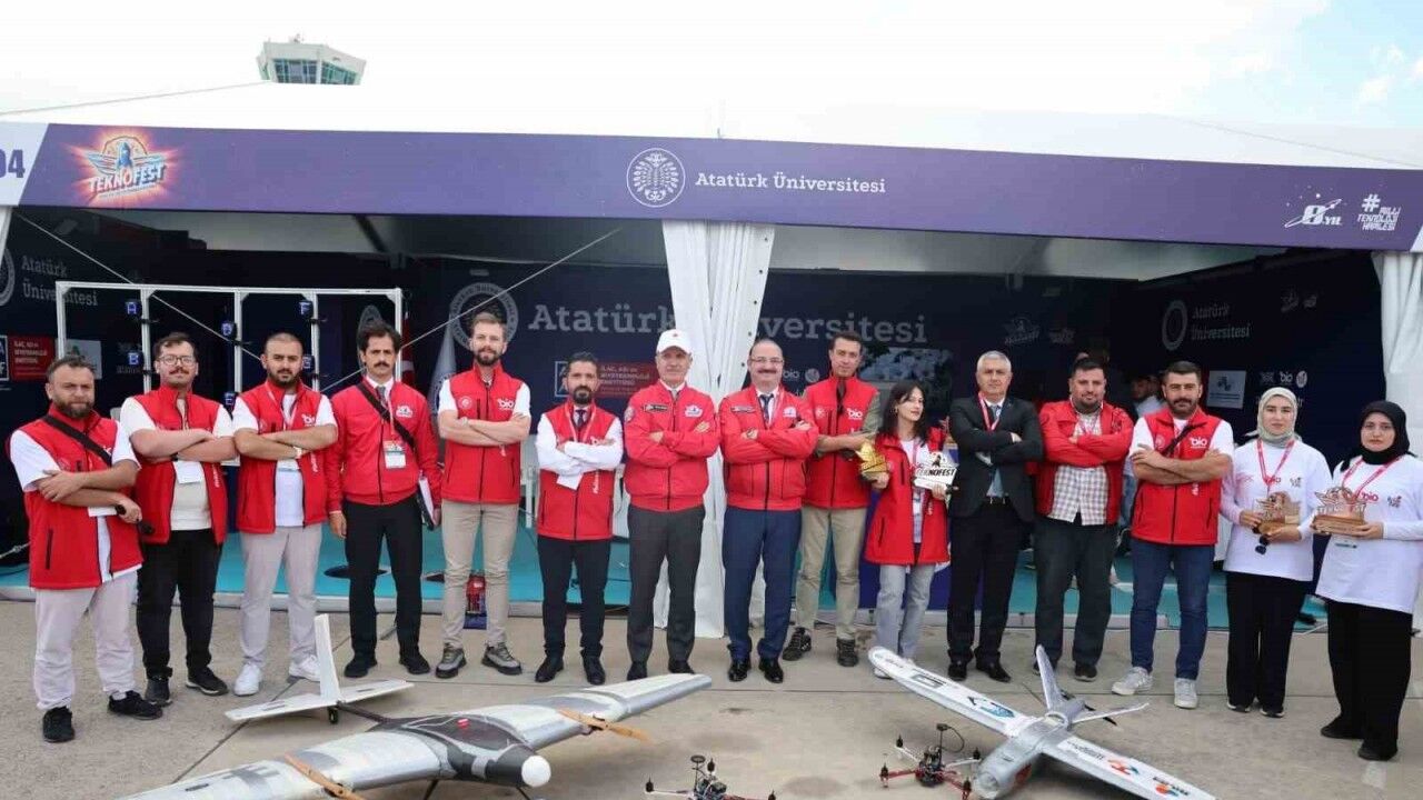 TEKNOFEST 2025’e Atatürk Üniversitesi damgası: 11 madalya ile büyük başarı