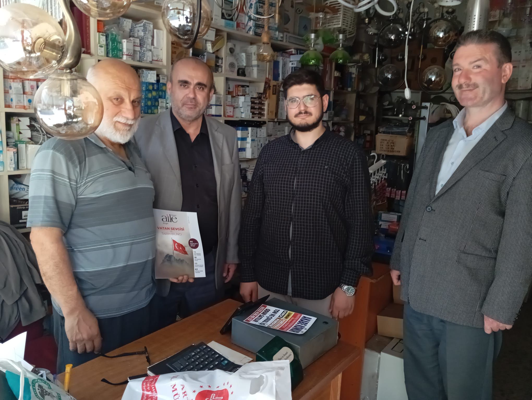 Ahilik Haftasında İlçe Esnafı Ziyaret Edildi (2)
