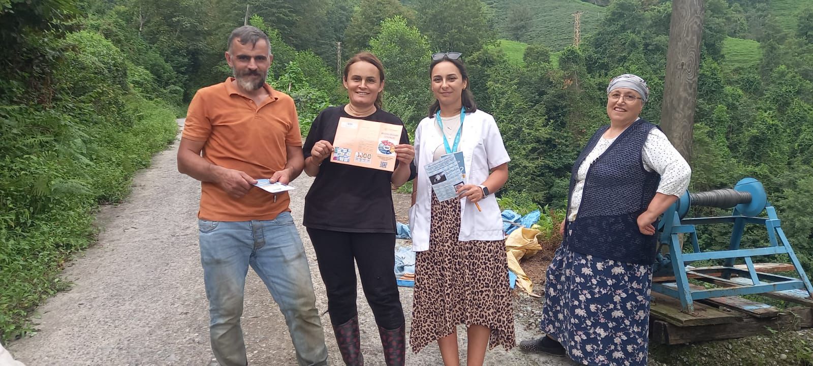 Hopa’da Sigarayla Mücadele Ve Sağlık Taraması