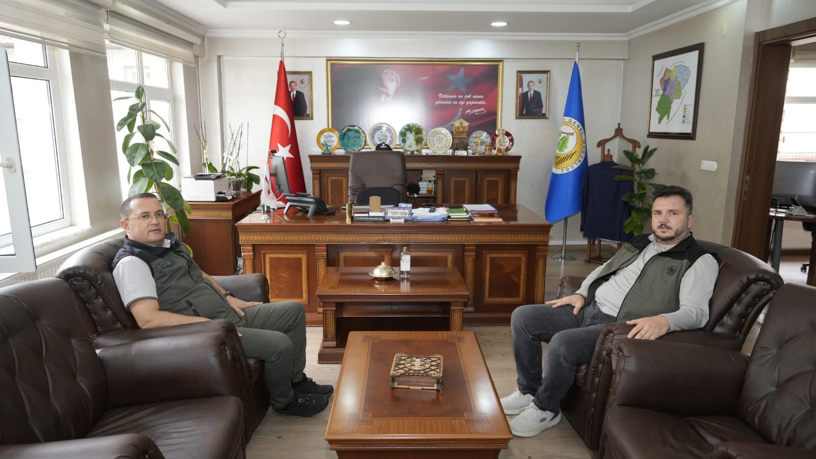 Ekosistem Hizmetleri Dairesi Başkanı Bölge Müdürlüğünü Ziyaret Etti1