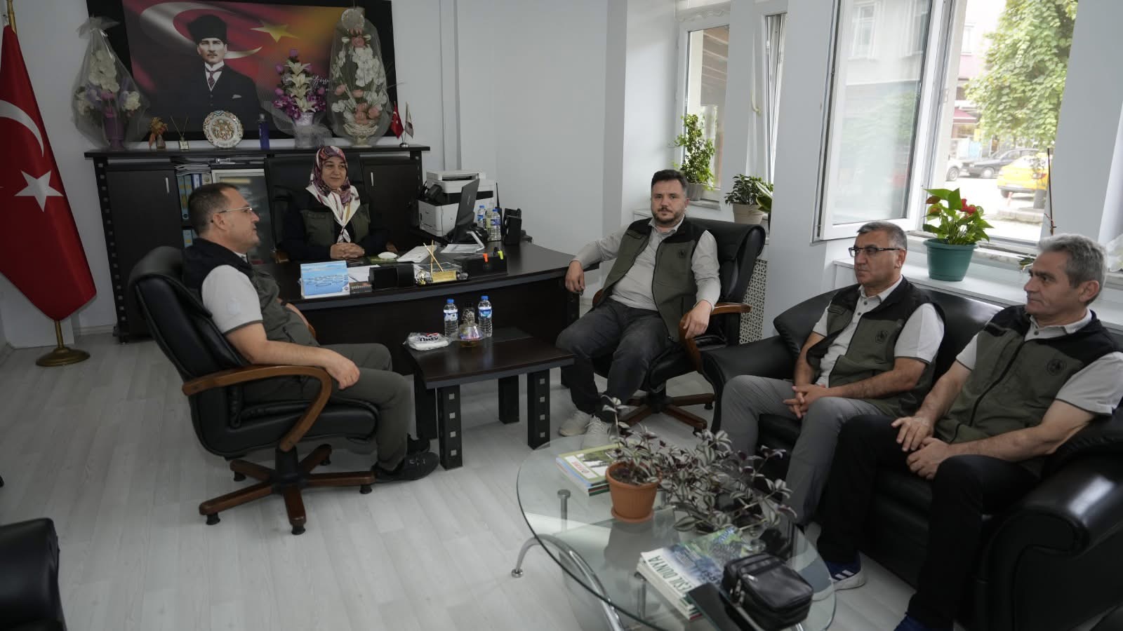 Ekosistem Hizmetleri Dairesi Başkanı Bölge Müdürlüğünü Ziyaret Etti4