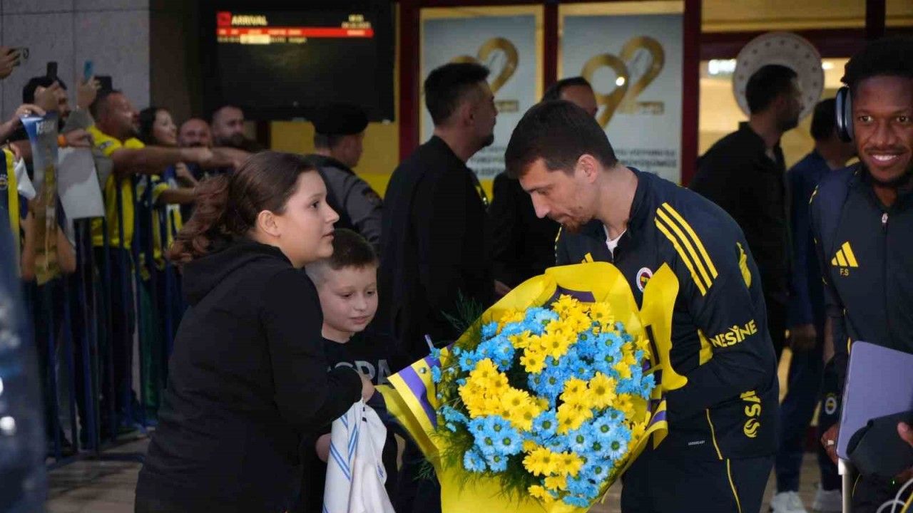 Fenerbahçe’ye Samsun’da coşkulu karşılama