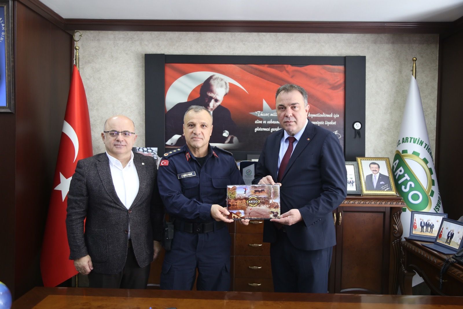 Başkonak’tan ARTSO’ya Ziyaret
