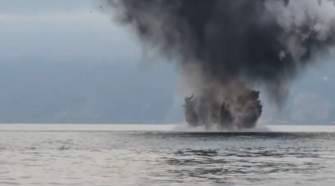 İnsansız Deniz Aracı İmha Edildi