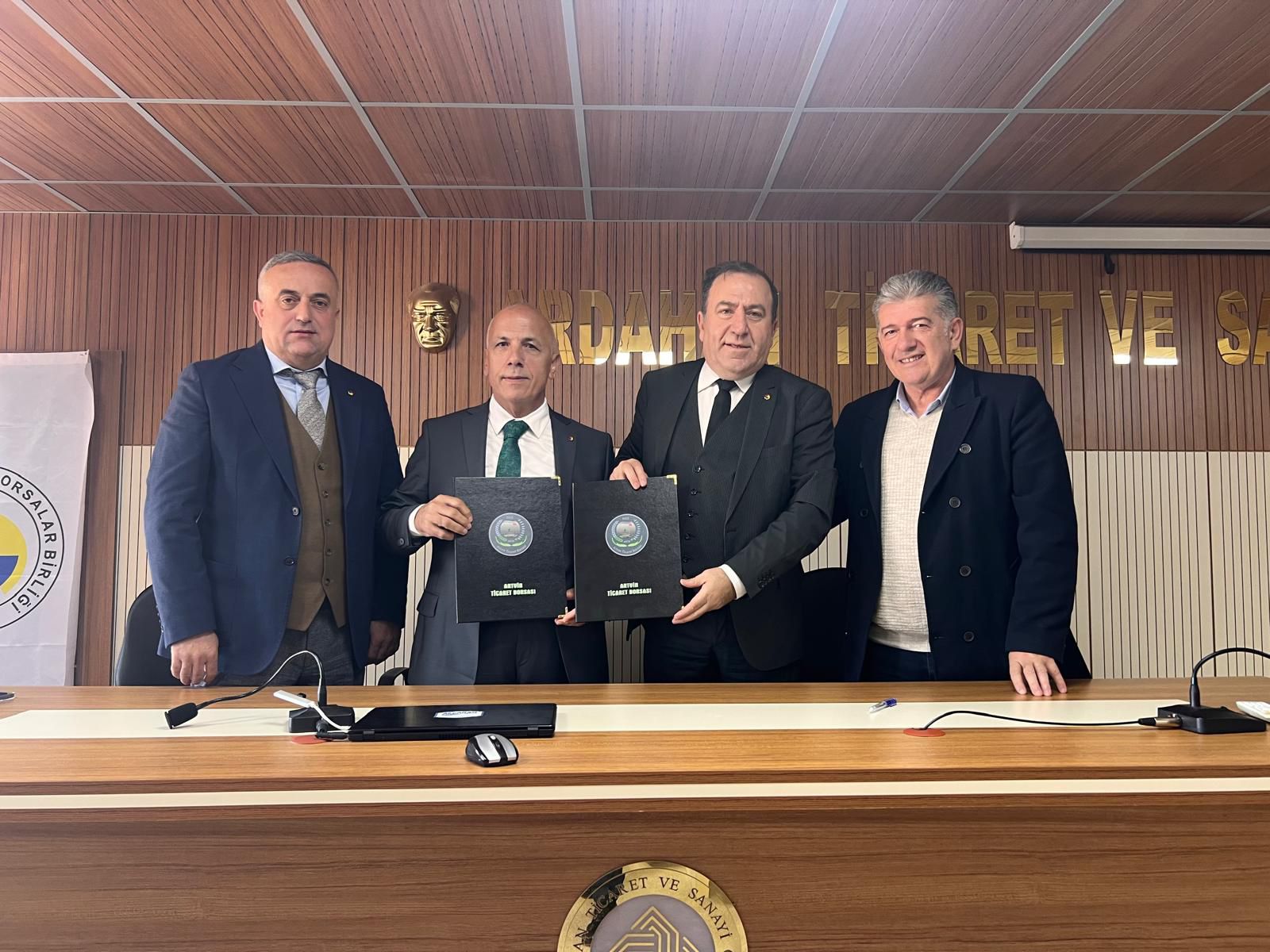 Artvin Ve Ardahan Ticaret Odaları Kardeş Oda Oldu (3)