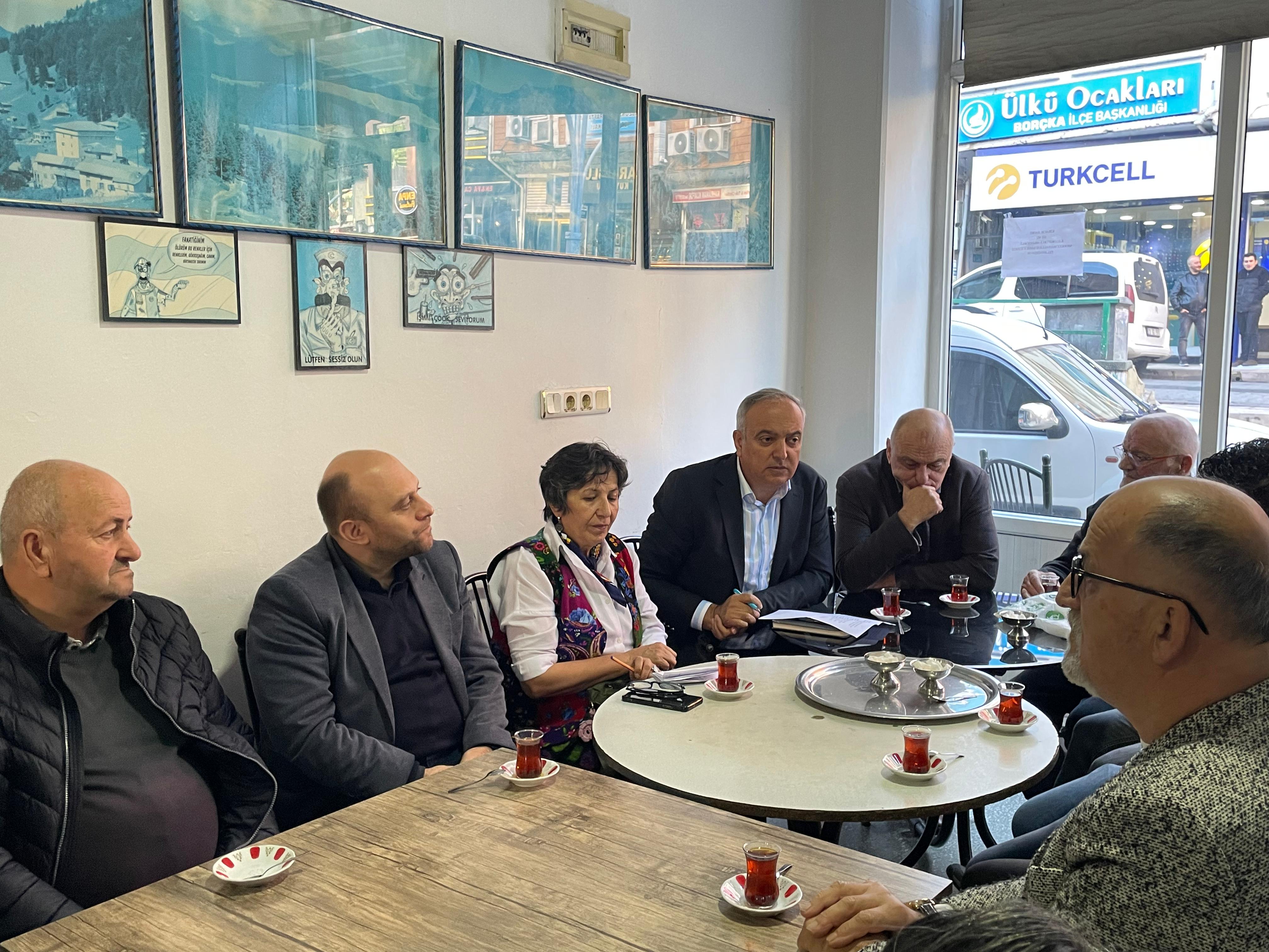 Borçka’da Otopark Ve Turizm Masaya Yatırıldı (1)