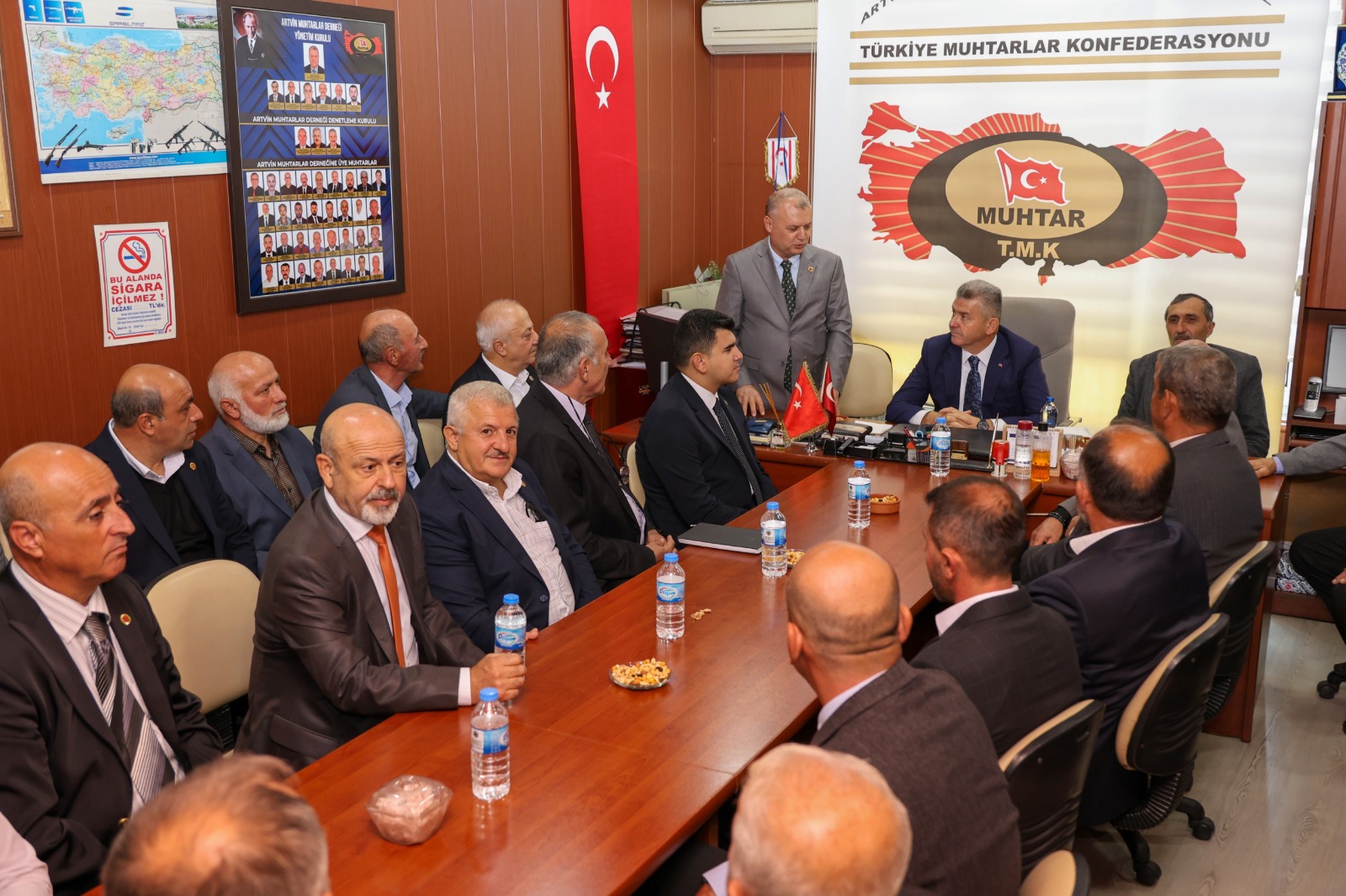 Vali Ergün’den Muhtarlar Derneğine Ziyaret (2)