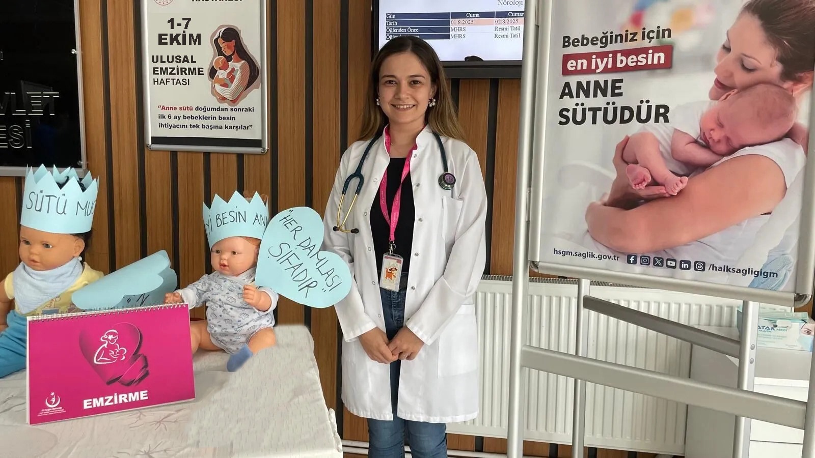 Ulusal Emzirme Haftası'nda Stand Kuruldu