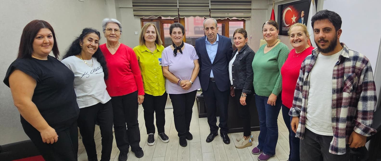CHP Kadın Kolları’ndan AGC’ye Ziyaret