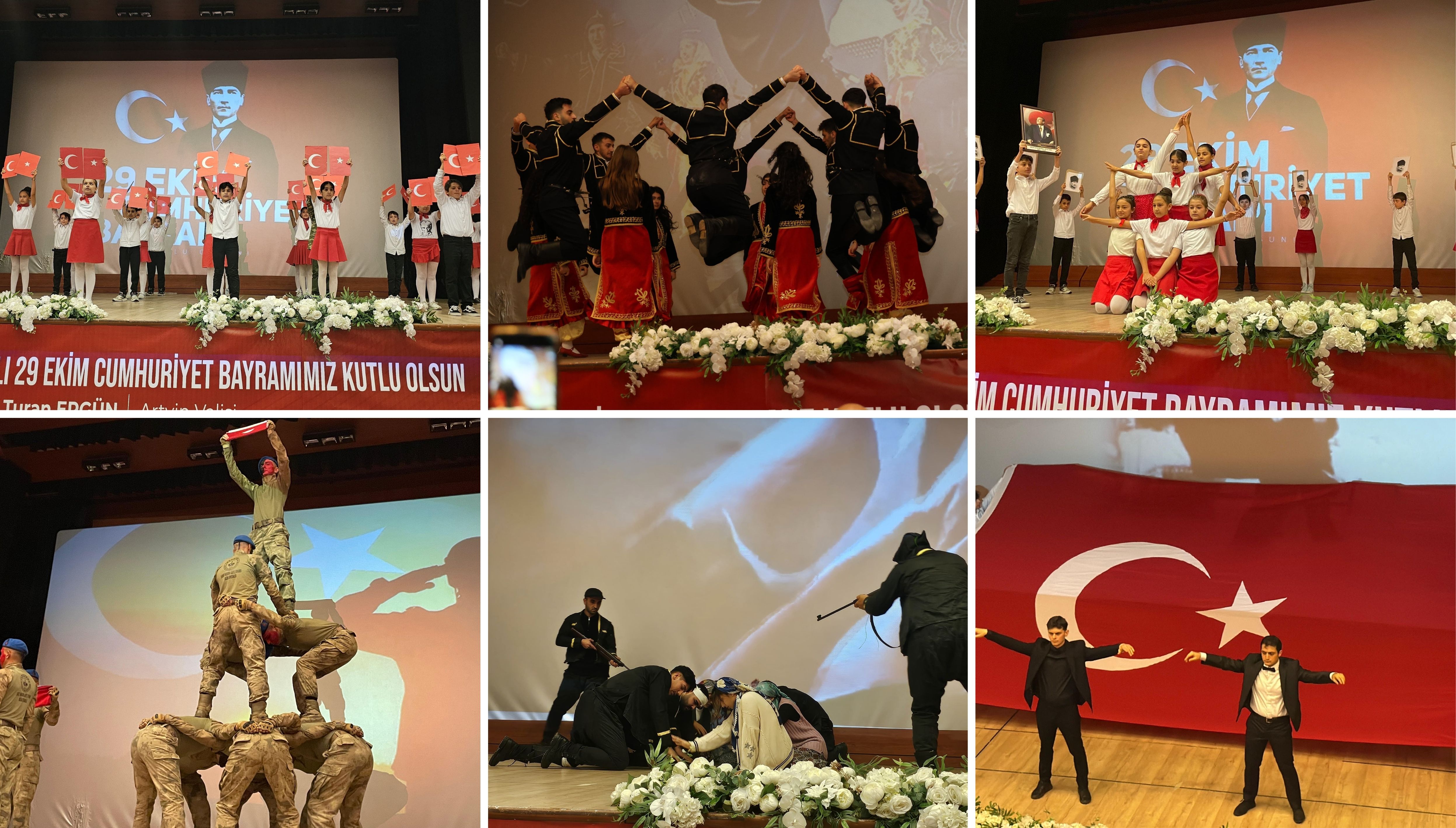 Cumhuriyet bayramı coşkusu