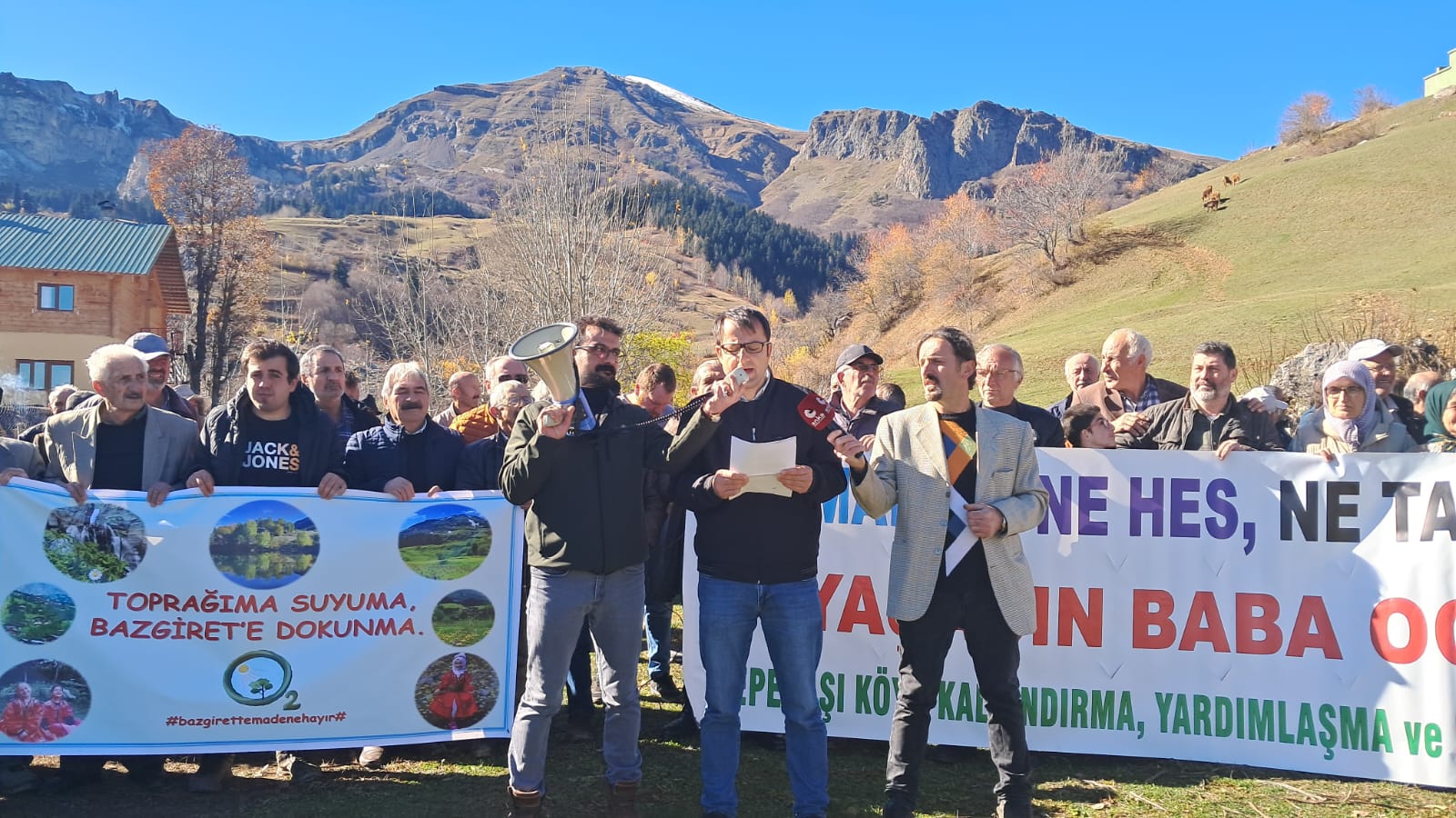 Bazgiret Köyü Halkı Madene Karşı Ayağa Kalktı (1)
