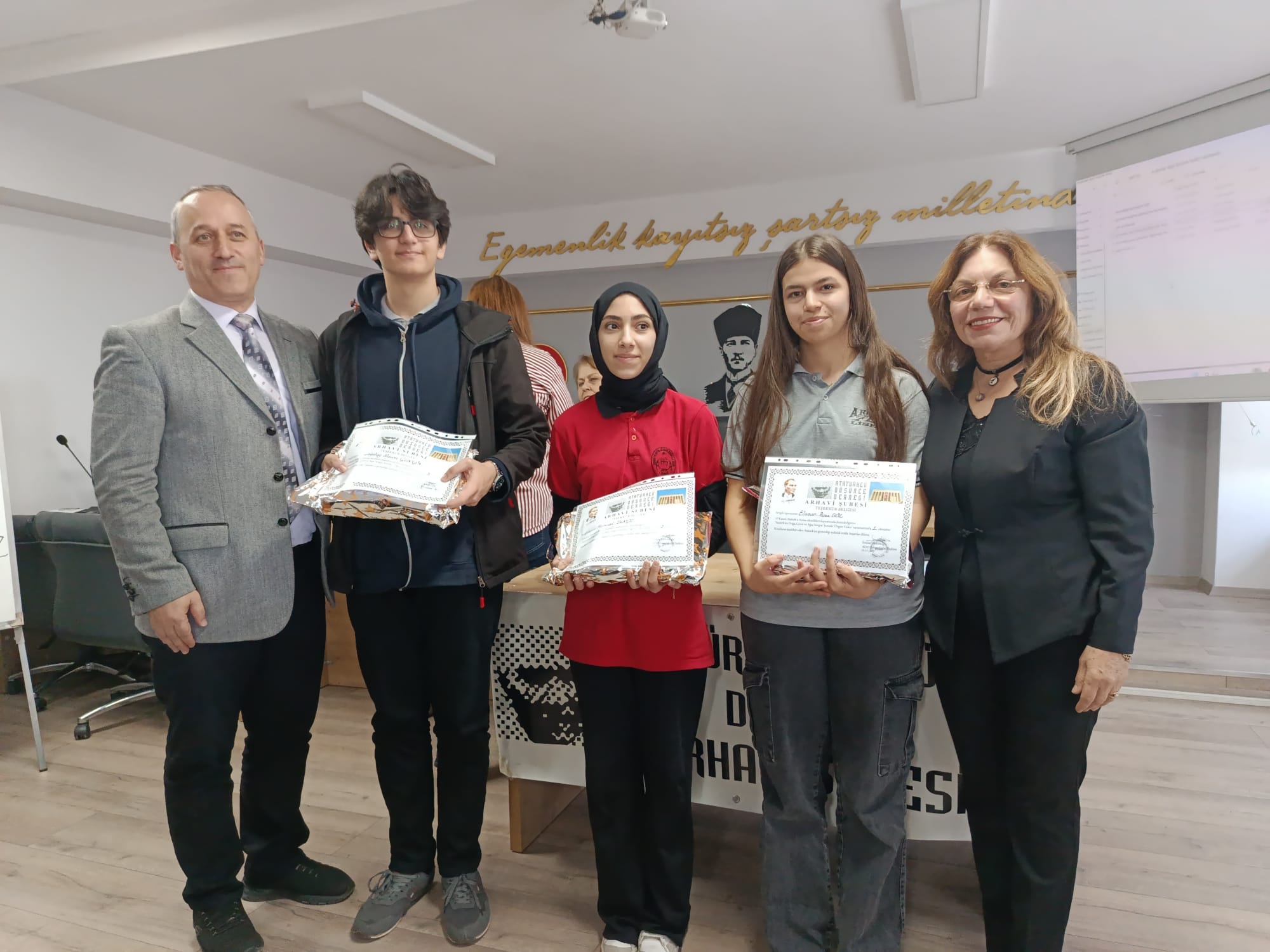 Atatürk Konulu Özgün Video Yarışması Ödül Töreni Yapıldı (1)