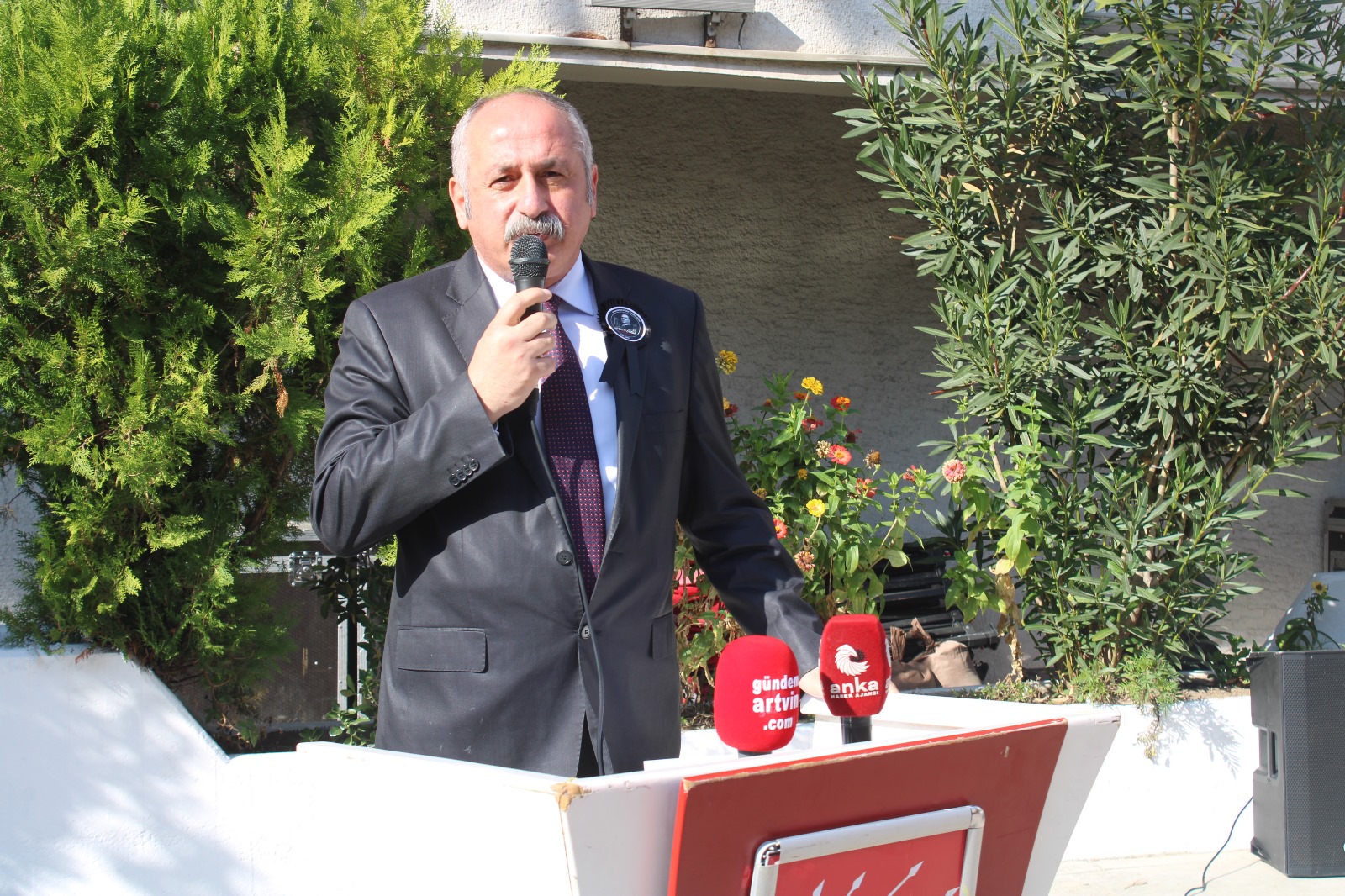 Atatürk’ün 87. Yılında Artvin’de Çelenk Töreni (1)