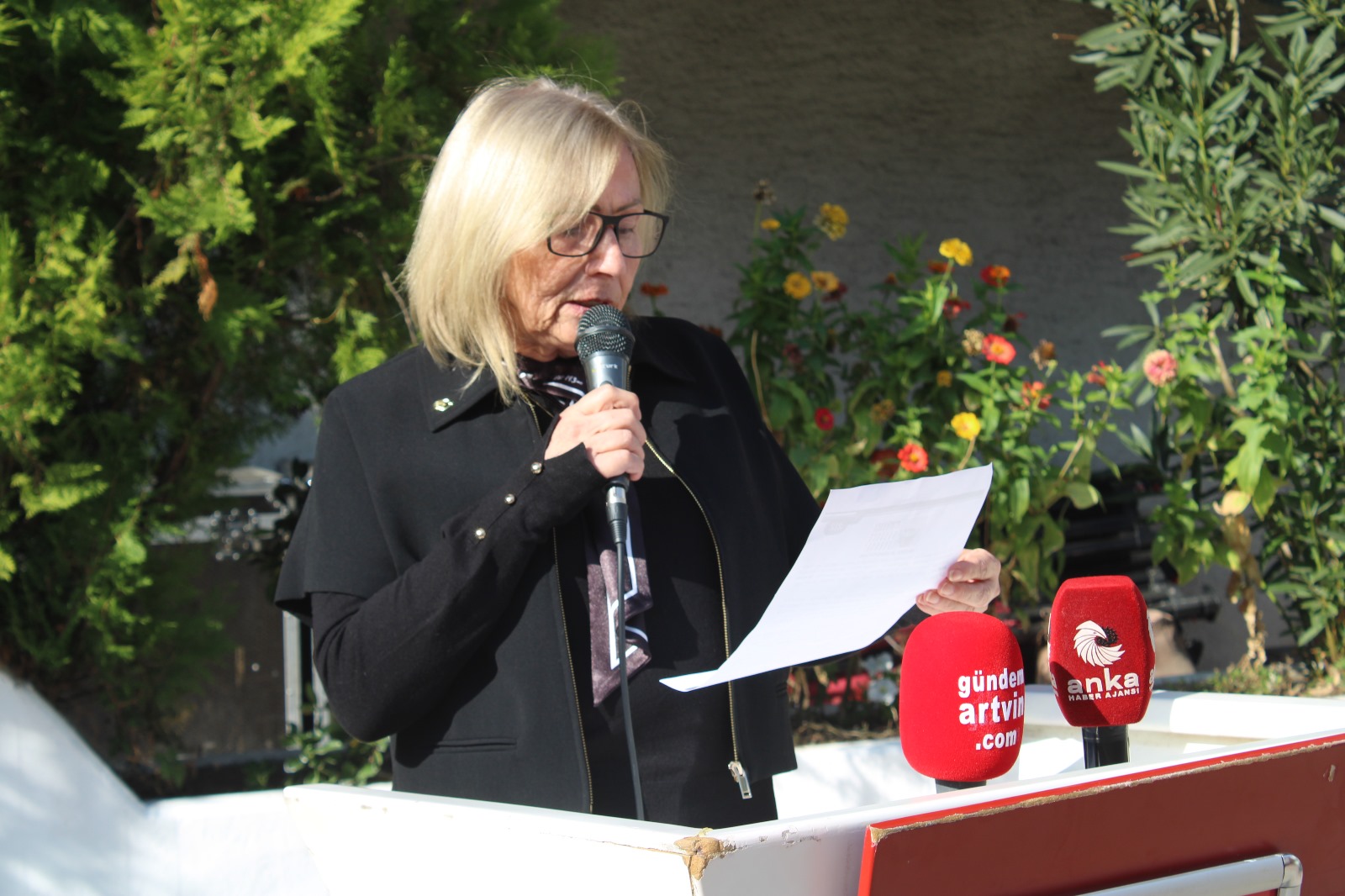 Atatürk’ün 87. Yılında Artvin’de Çelenk Töreni (3)