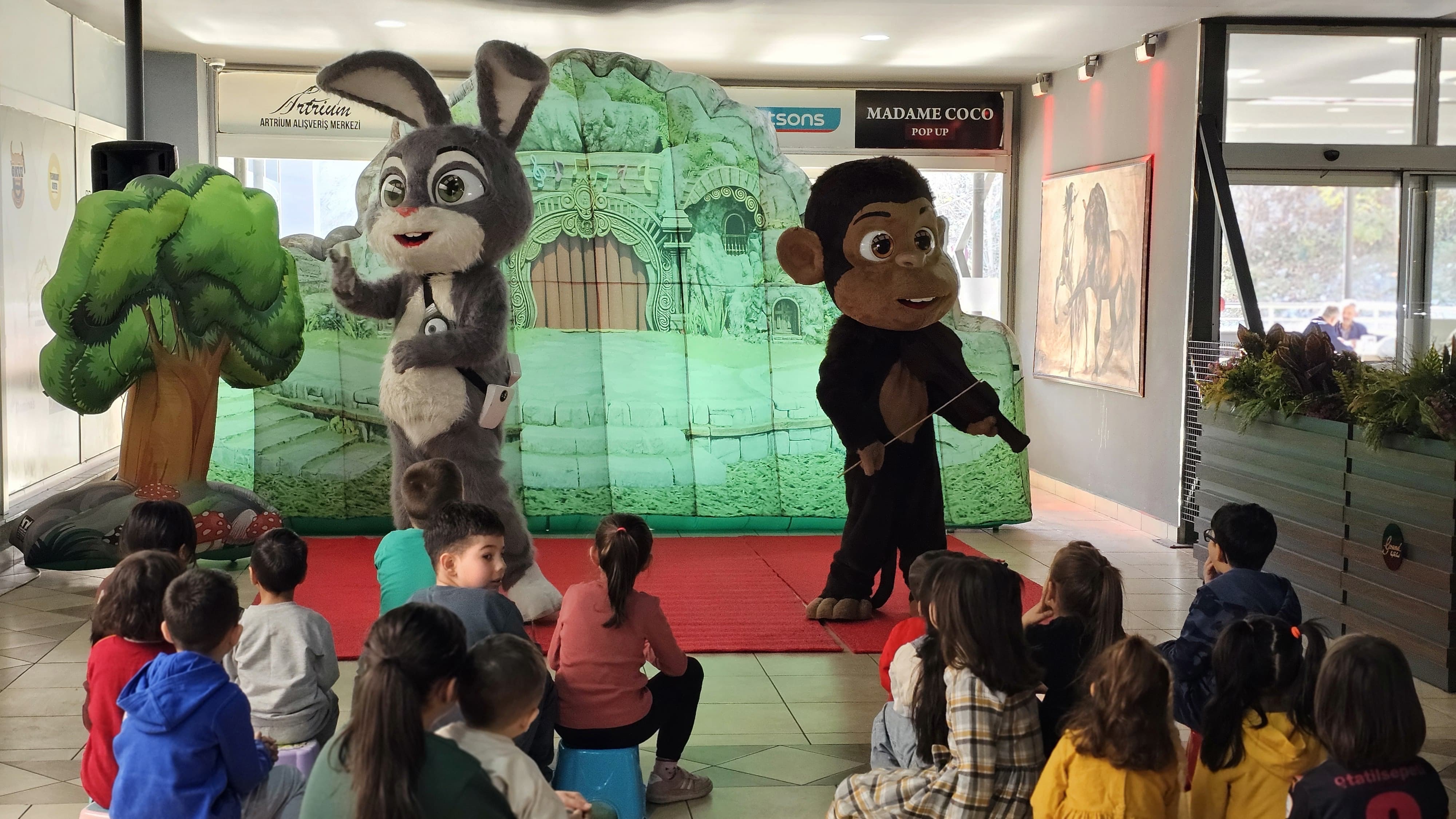 Momo ve Orman Dostları Çocuklarla Buluştu 2