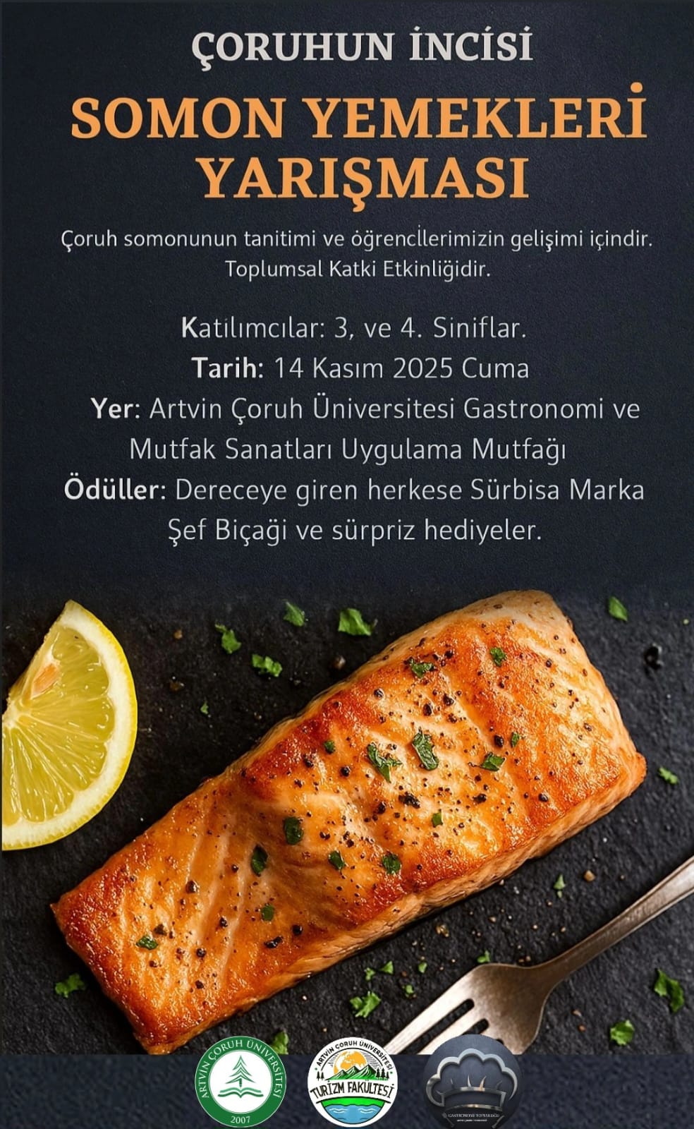 “Çoruh’un İncisi Somon” Yarışmayla Tanıtılacak