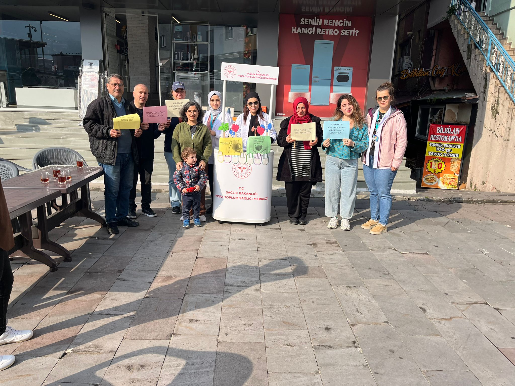 Organ Bağışı Haftası Kapsamında Bilgilendirme Standı Açıldı (2)