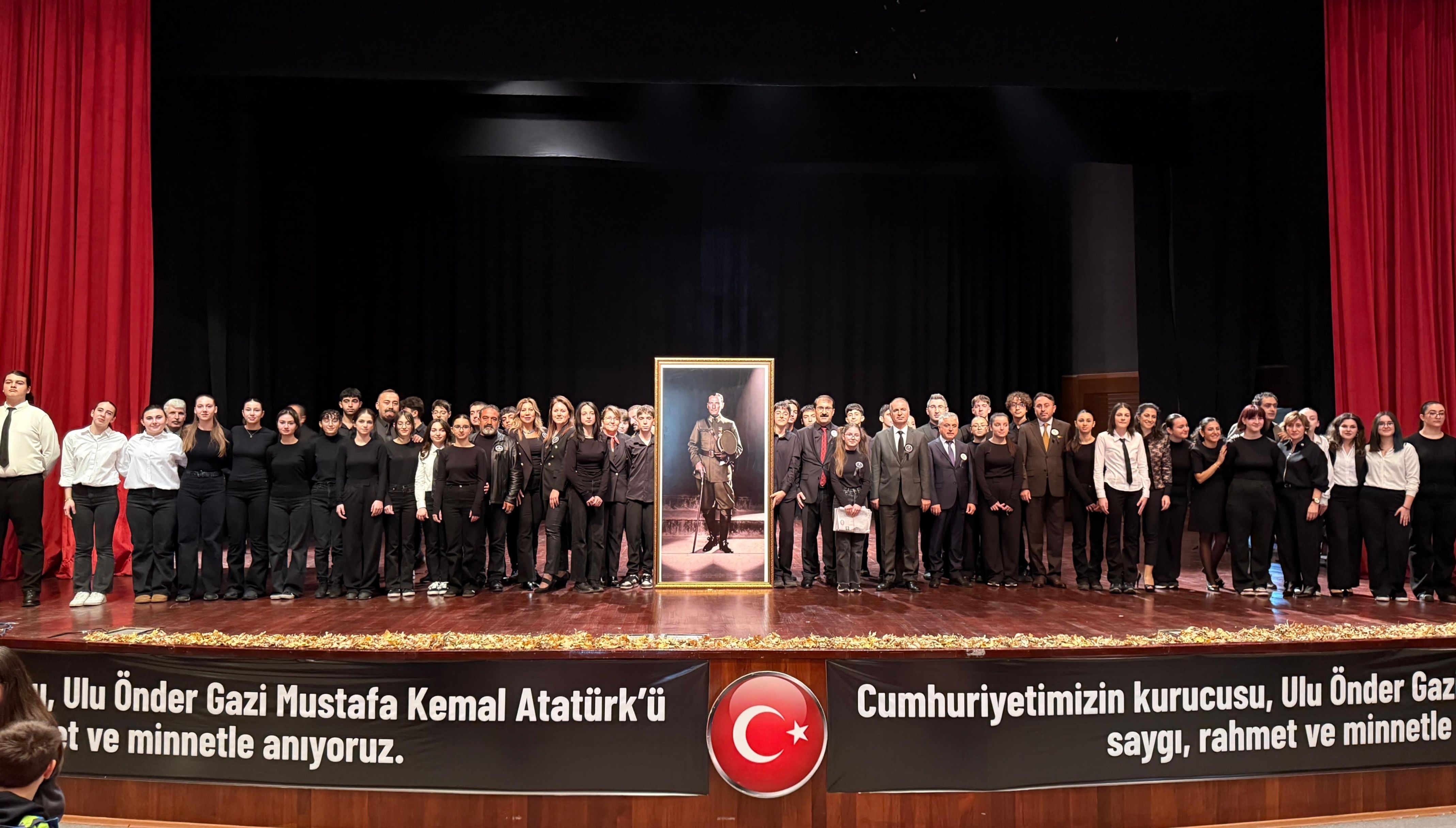 Ulu Önder Atatürk 87. Yılında Saygıyla Anıldı