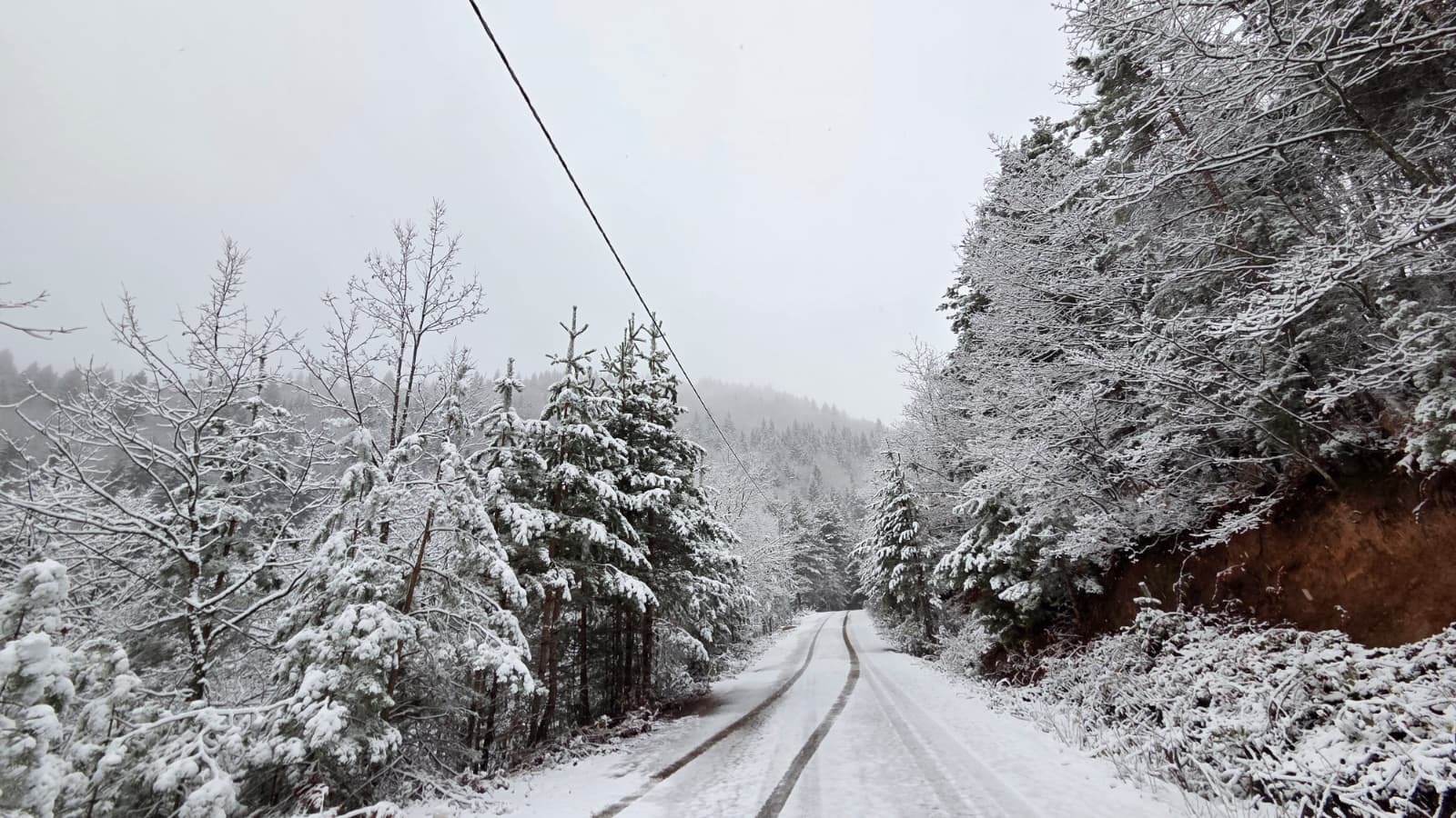 Artvin’de Kar Yağışı Etkisini Artırdı-2