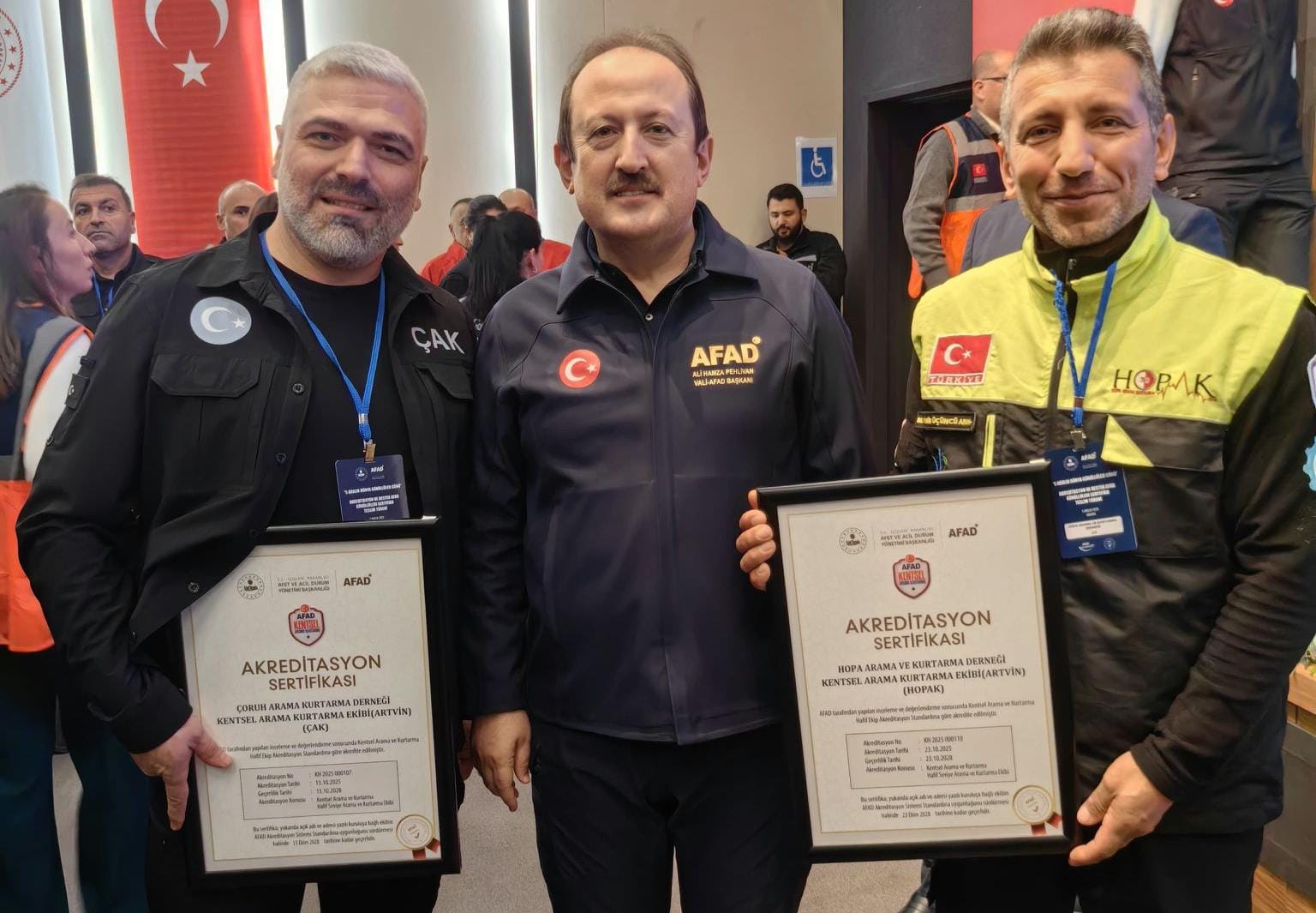 ÇAK ve HOPAK AFAD Akreditasyonuyla Taçlandı-2