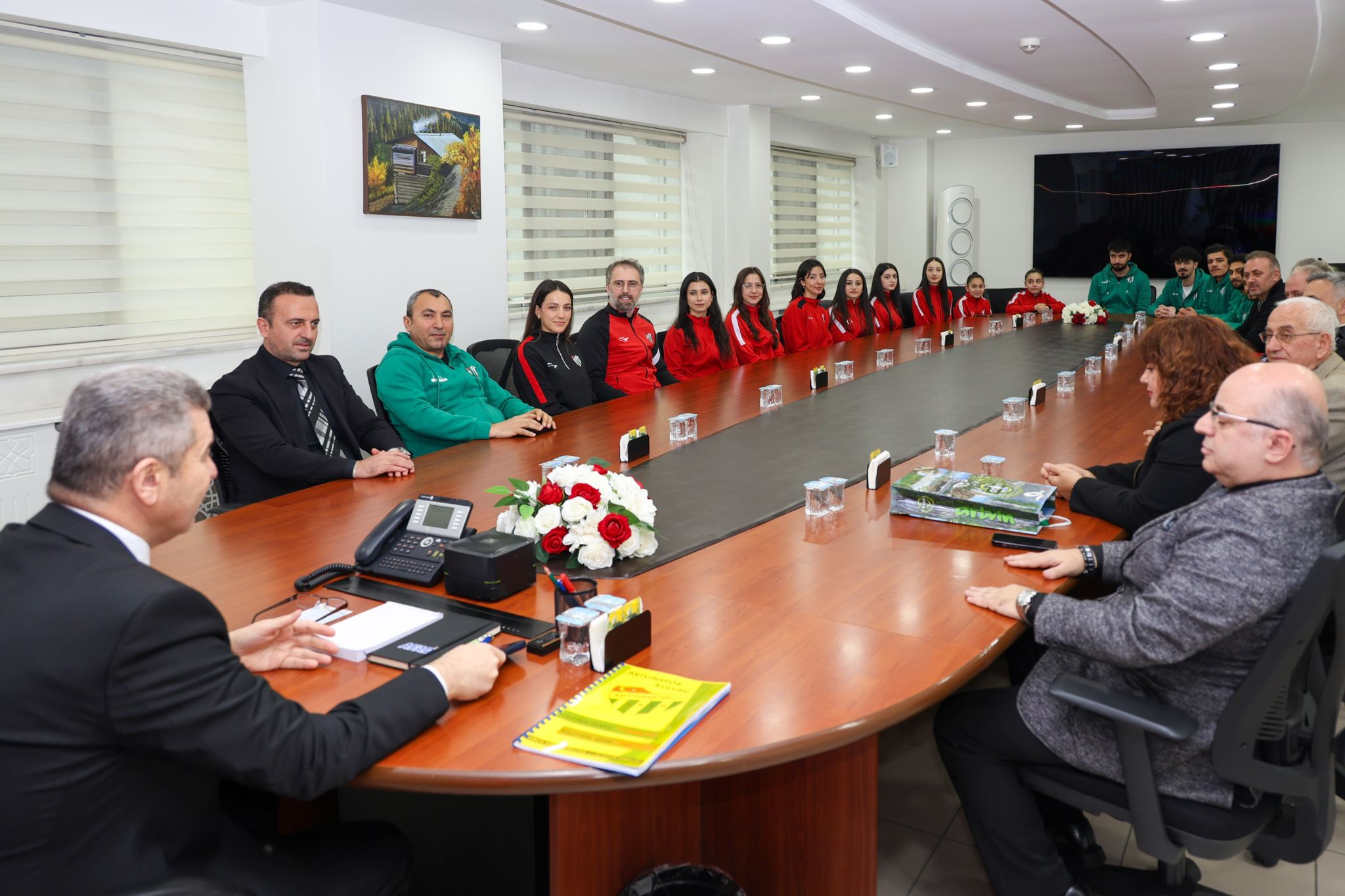 Artvin Spor’dan Vali Ergün’e Ziyaret-2