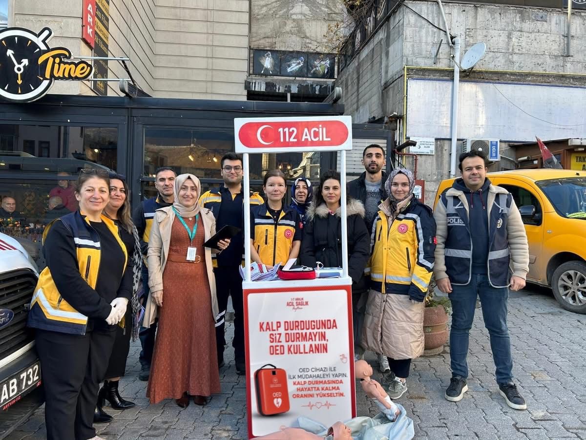 Acil Sağlık Haftasında Eğitim ve Farkındalık Etkinlikleri
