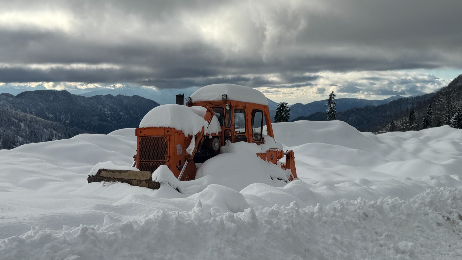 Camili Havzası Kış Manzarasıyla Büyüledi-2