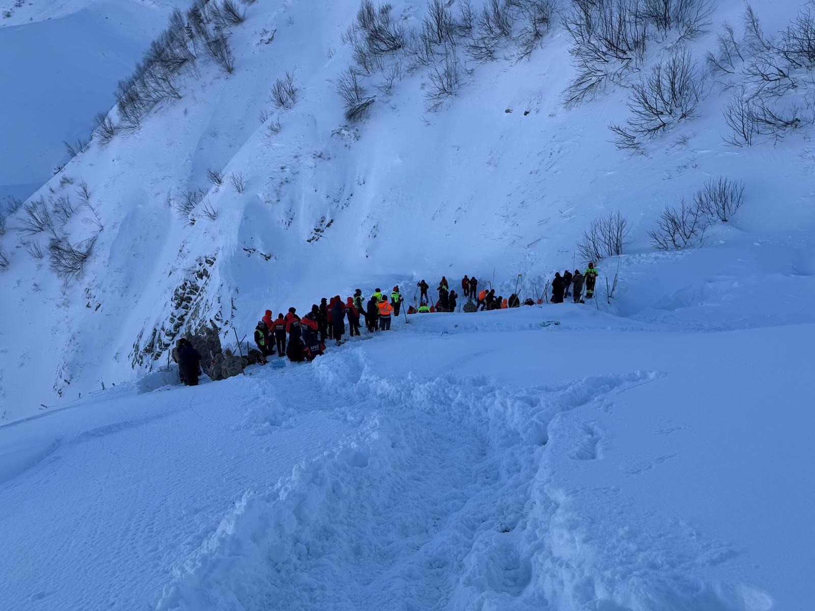 Çığ Çalışmalarına Üçüncü Günün Ardından Ara-2