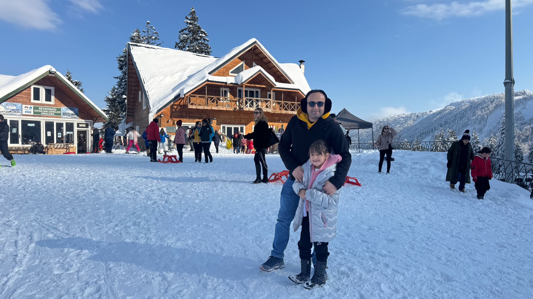 Atabarı Kayak Merkezi Tatilcilerin Akınına Uğradı (3)