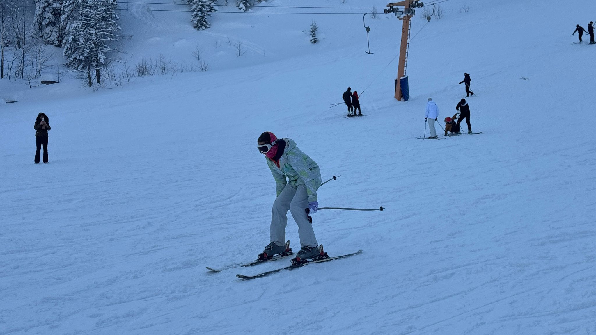 Atabarı Kayak Merkezi Tatilcilerin Akınına Uğradı (6)