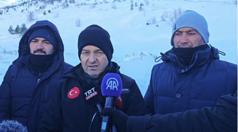 Çığ Riski Nedeniyle Arama Durduruldu