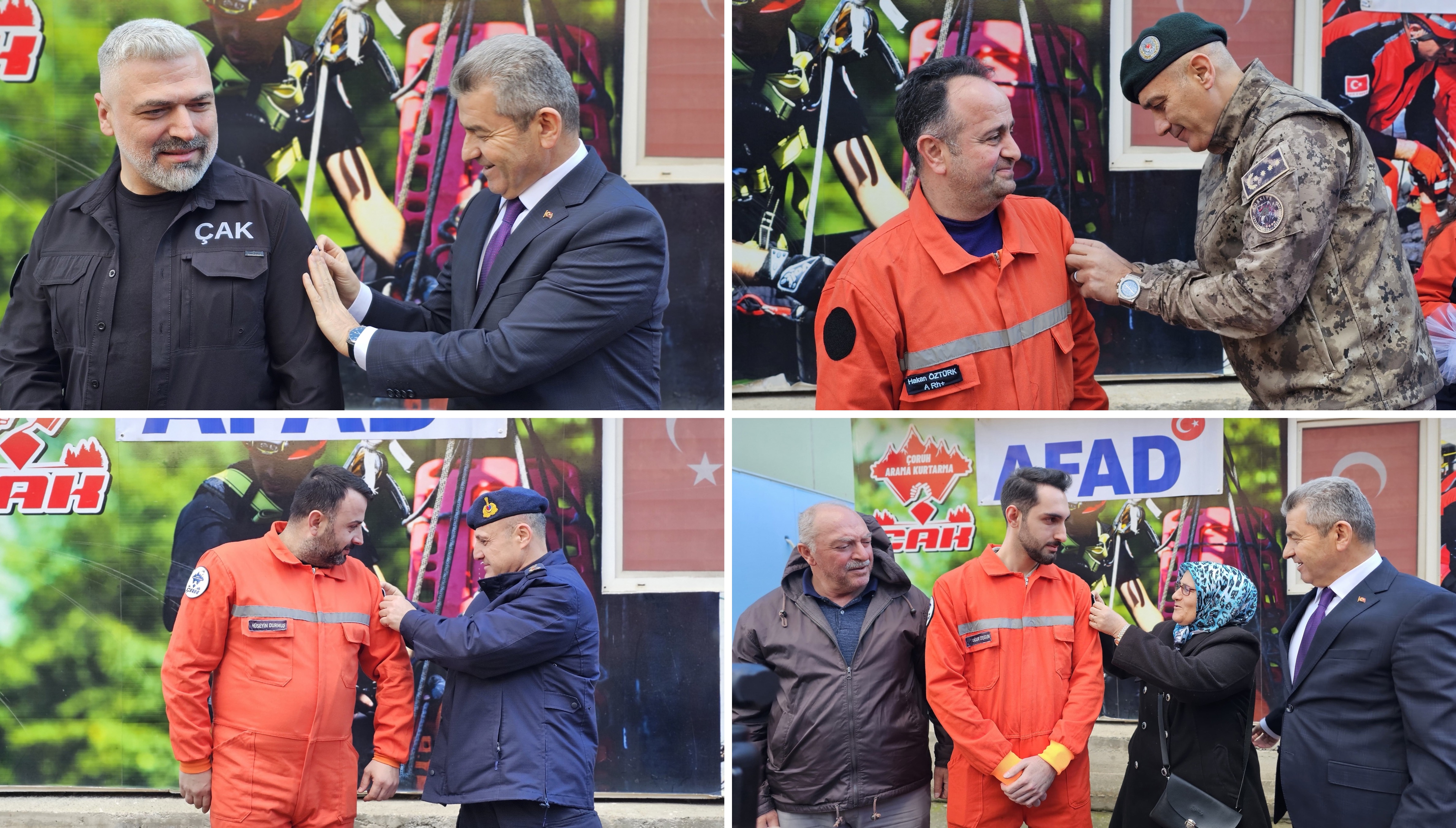 Çak’ta 27 Kahramana Bröve