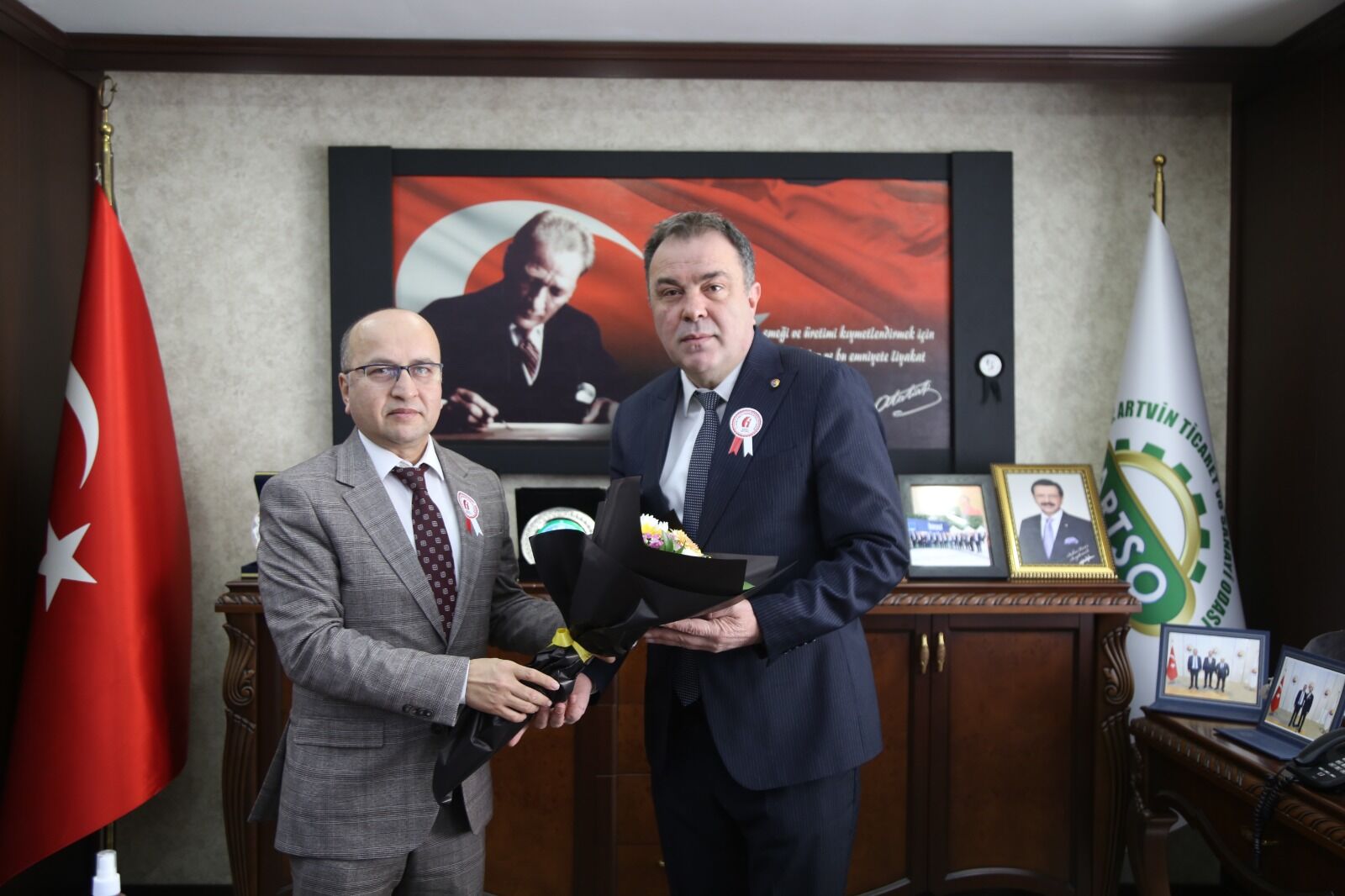 Defterdarlık Heyetinden Atso’ya Vergi Haftası Ziyareti (2)