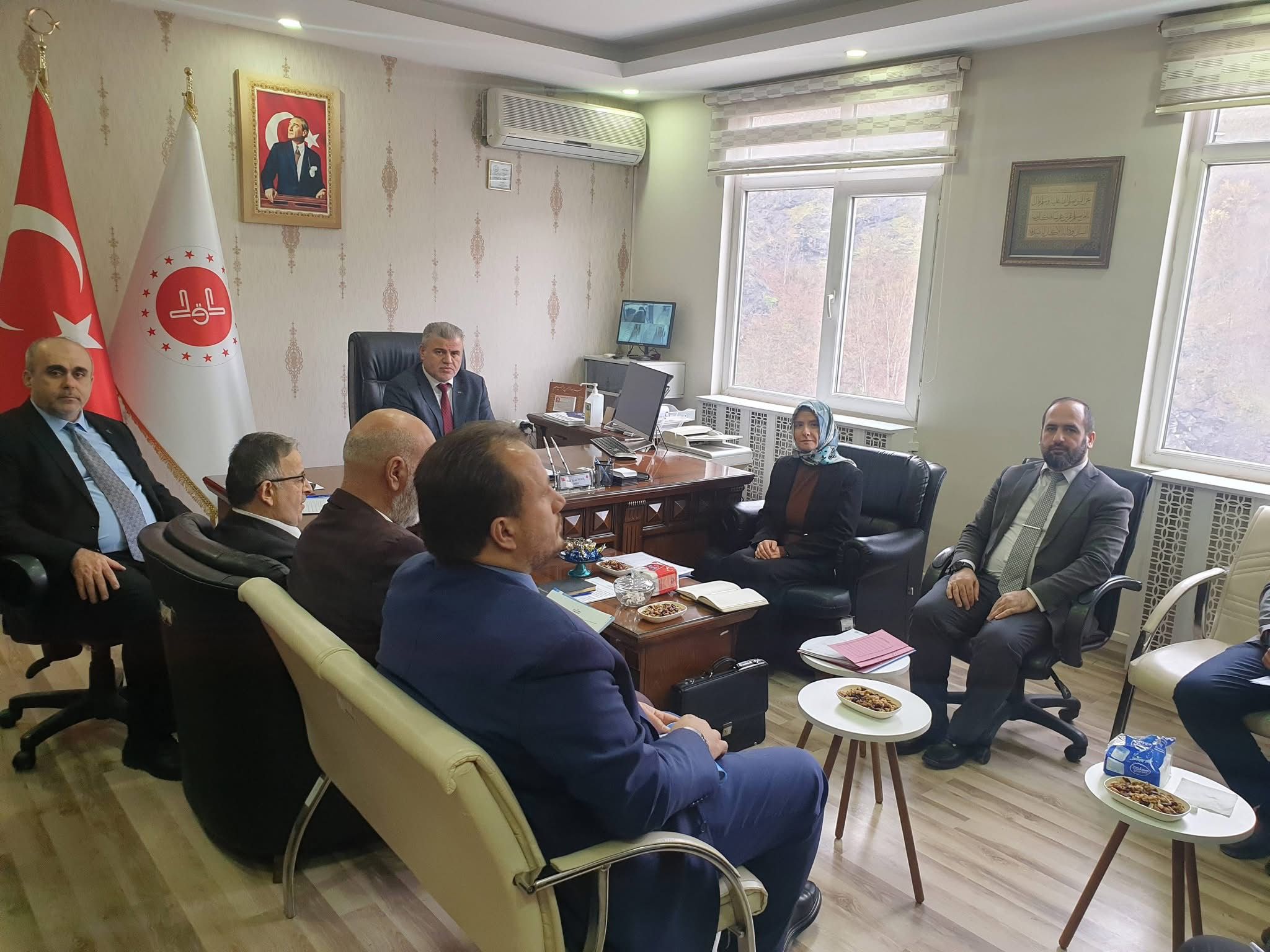 Murgul’da İlçe Müftüleri Toplantısı Yapıldı (1)