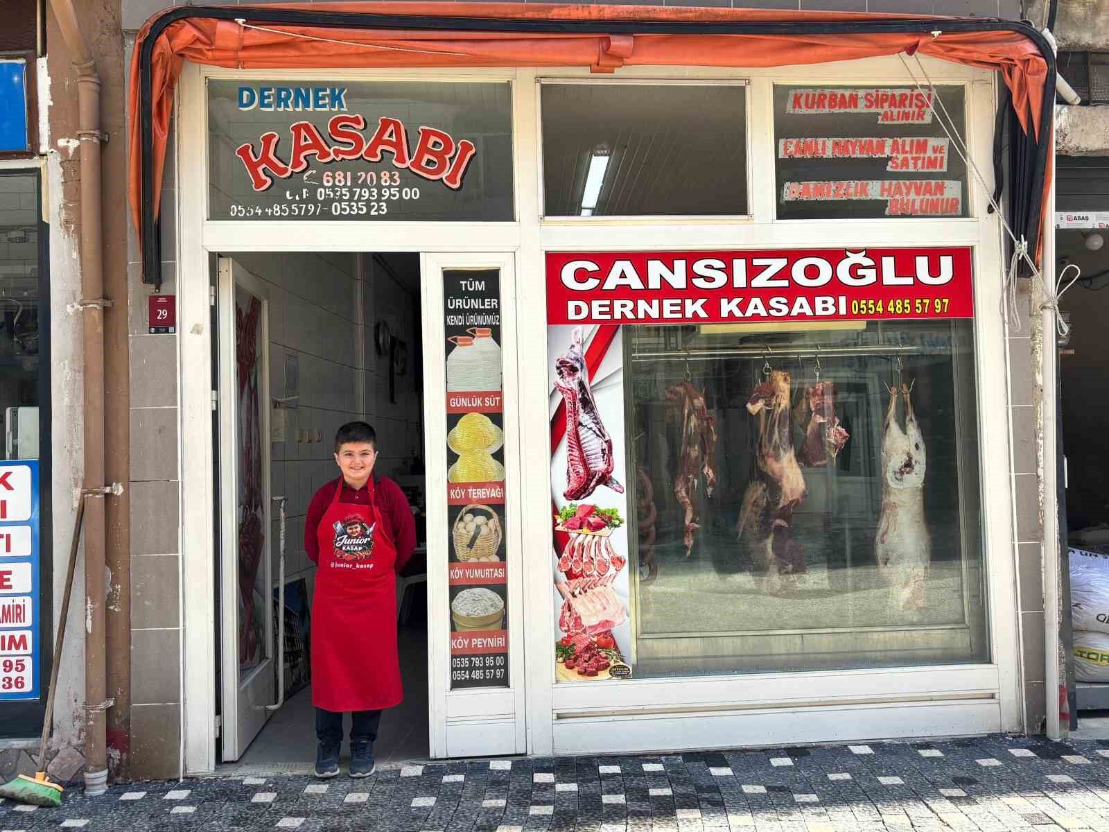 Trabzon'da 'Junior Kasap' ilgi odağı oldu