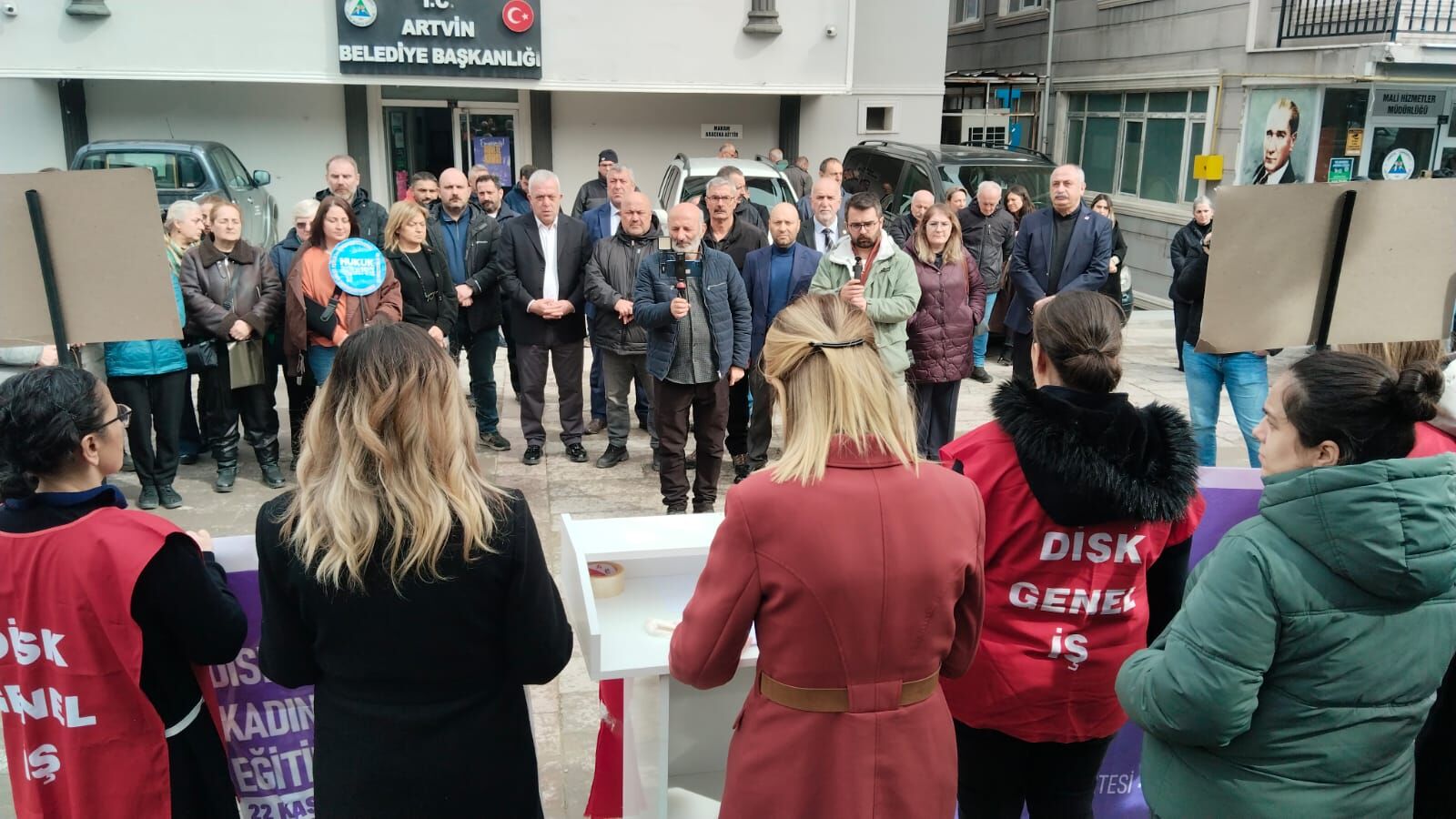 DİSK’li Kadınlar Artvin’de Haykırdı-4