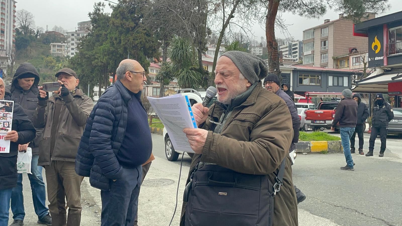 Arhavi’den ABD ve İsrail’e Protesto-3