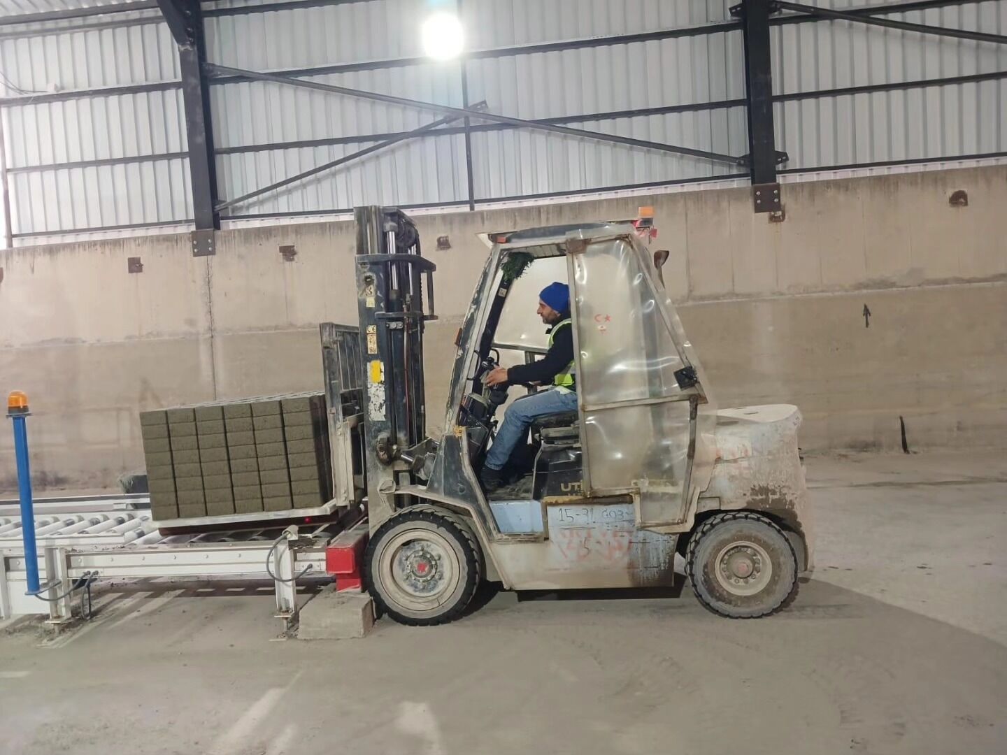 Kilitli Taş Tesisi Çalışıyor (3)