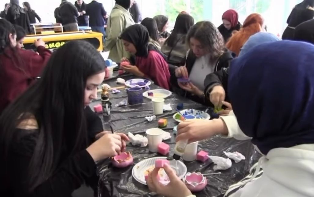 Öğrenciler İçin Sanat Atölyeleri Düzenlendi (2)