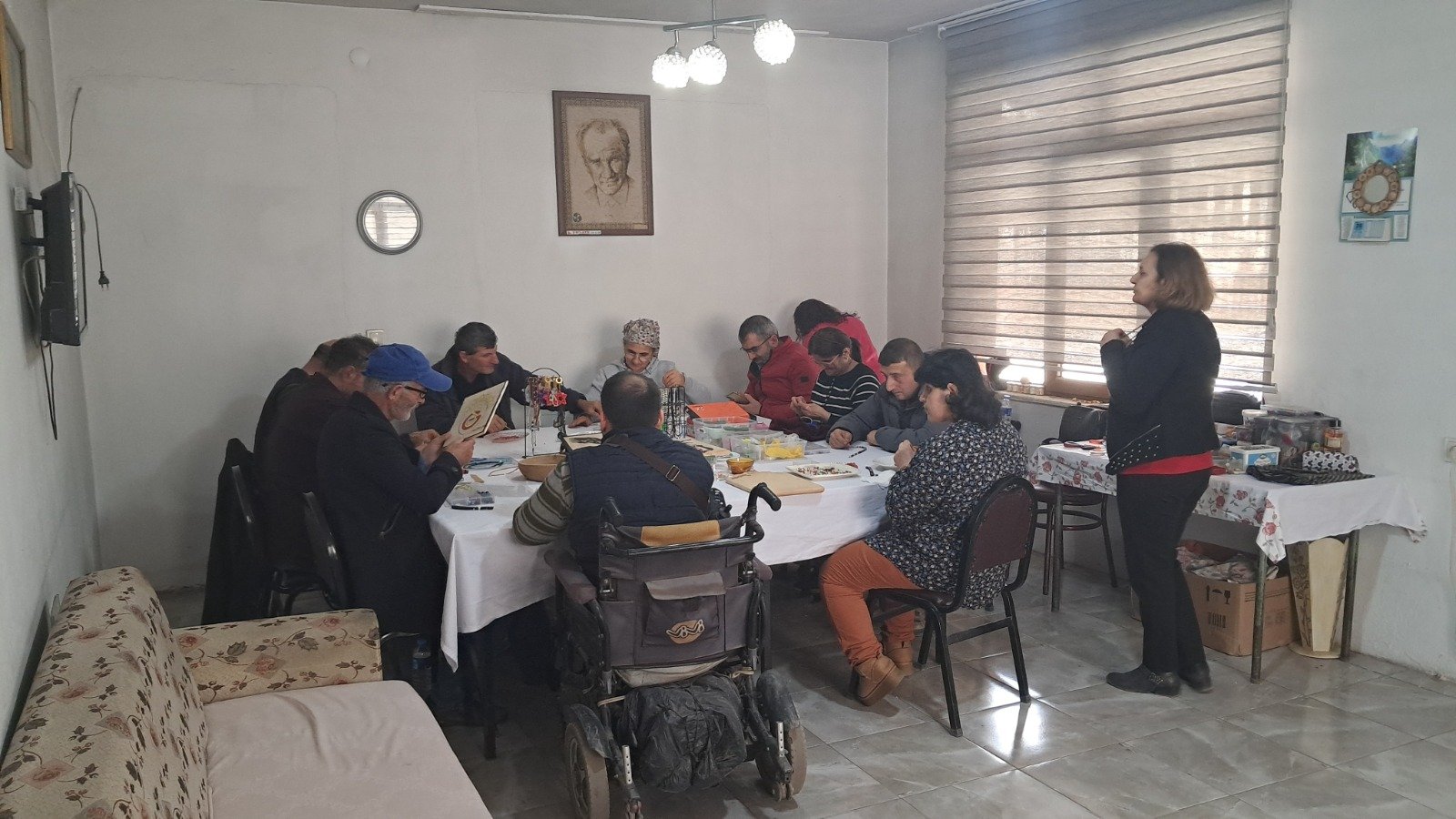 Engelliler Kurslarla Hem Üretiyor Hem Sosyalleşiyor (7)