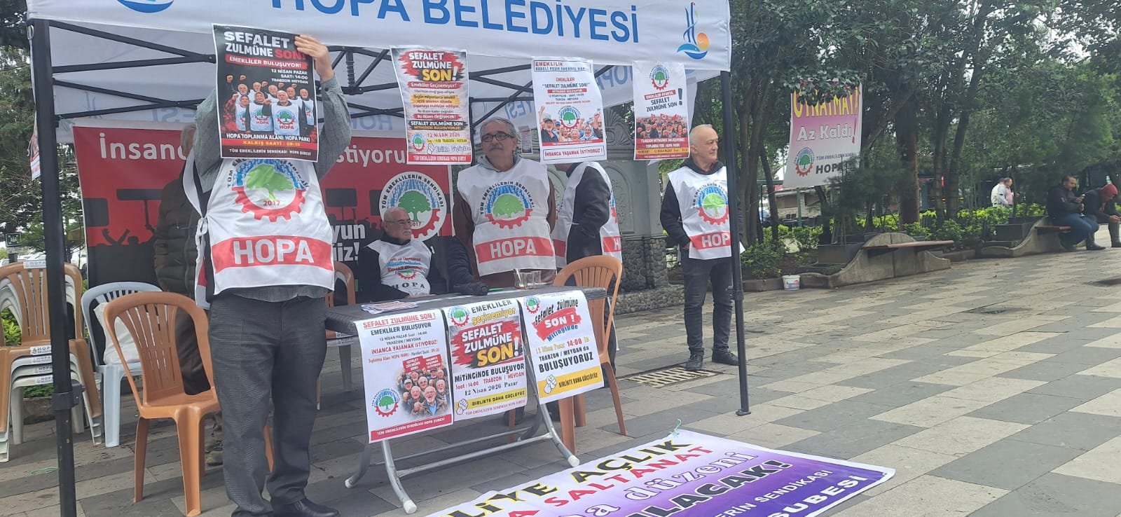 Stant Çalışmasıyla Emeklilerden Çağrı (1)