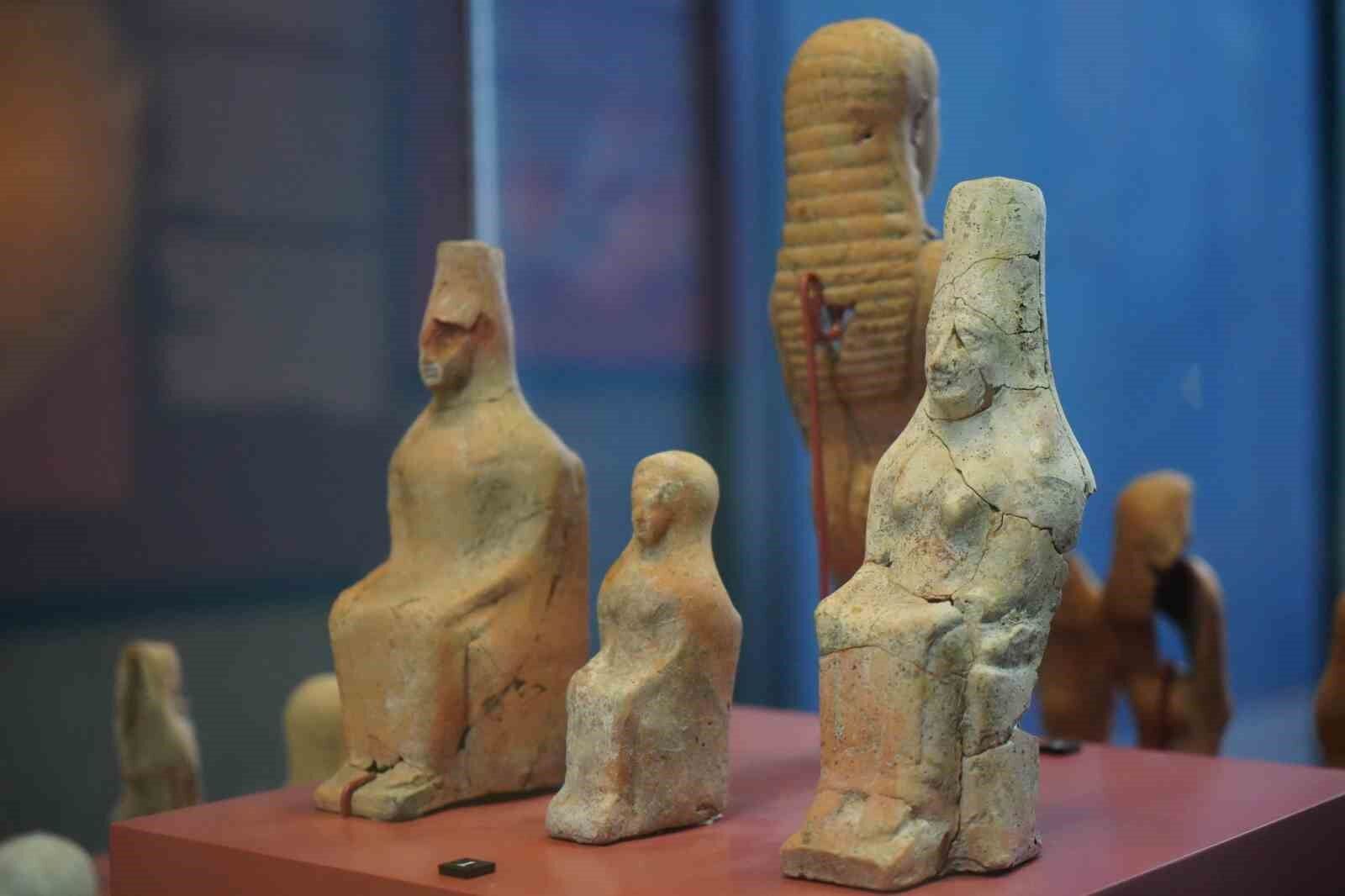 Antik Anadolu'nun tanrıçası Samsun'da sergileniyor